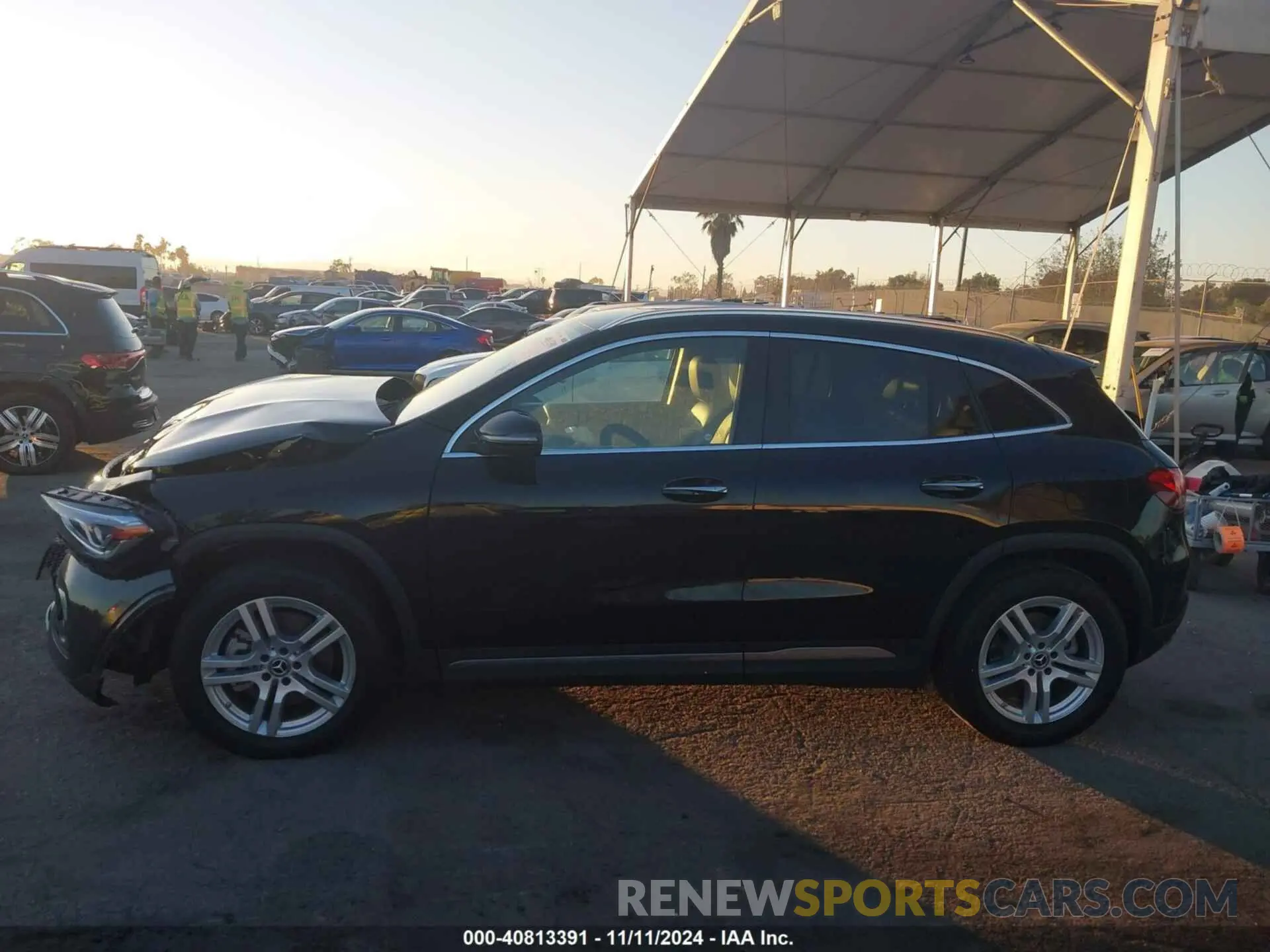 14 Photograph of a damaged car W1N4N4HB1PJ444002 MERCEDES-BENZ GLA 250 2023