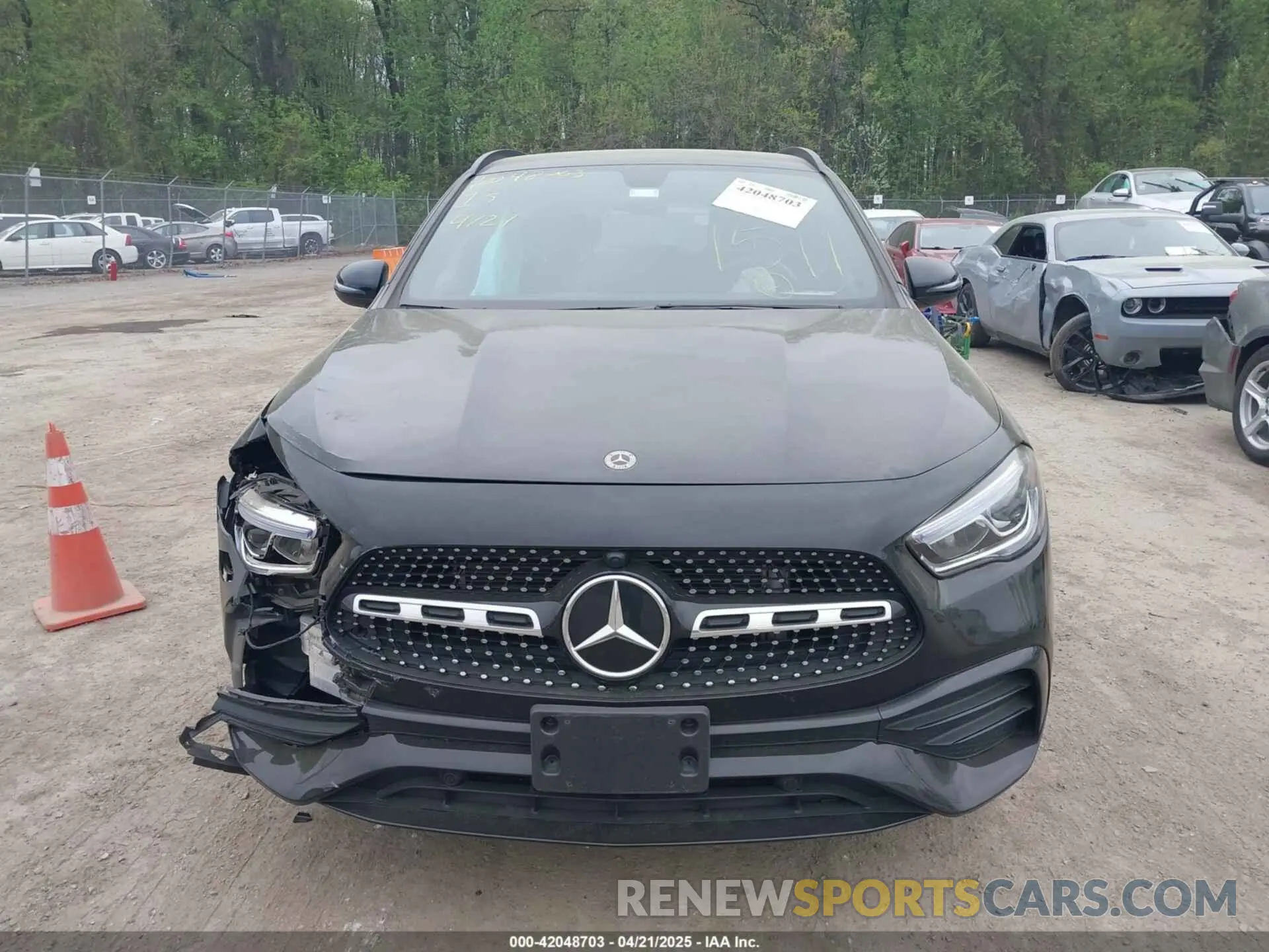 12 Photograph of a damaged car W1N4N4HB3PJ506550 MERCEDES-BENZ GLA 250 2023