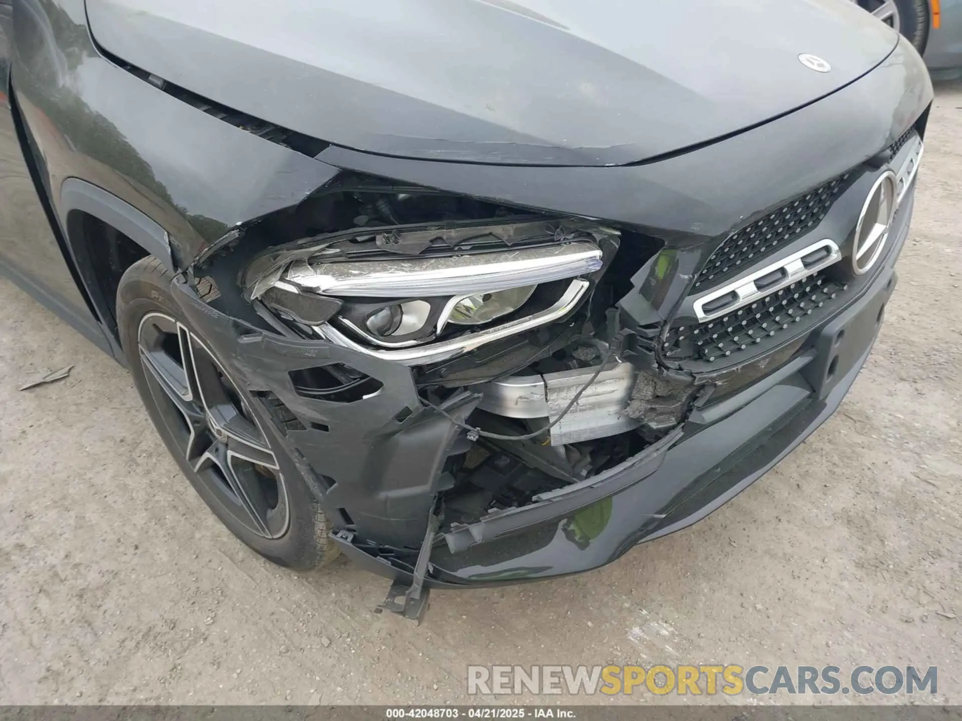 6 Photograph of a damaged car W1N4N4HB3PJ506550 MERCEDES-BENZ GLA 250 2023