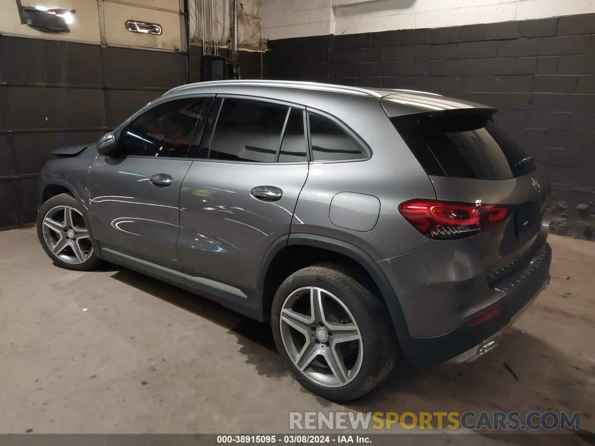 3 Photograph of a damaged car W1N4N4HB4PJ439179 MERCEDES-BENZ GLA 250 2023