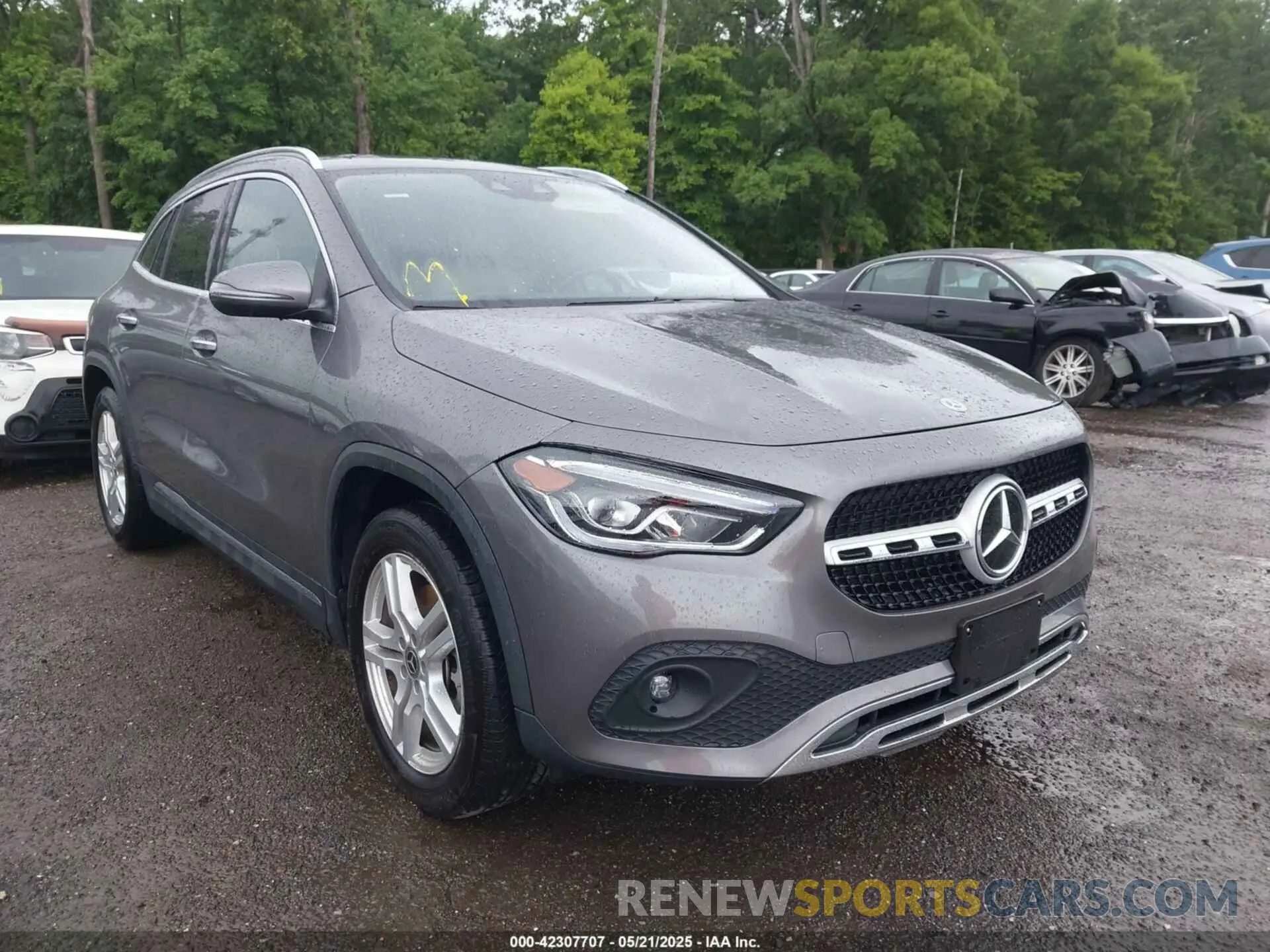 1 Photograph of a damaged car W1N4N4HB4PJ489869 MERCEDES-BENZ GLA 250 2023