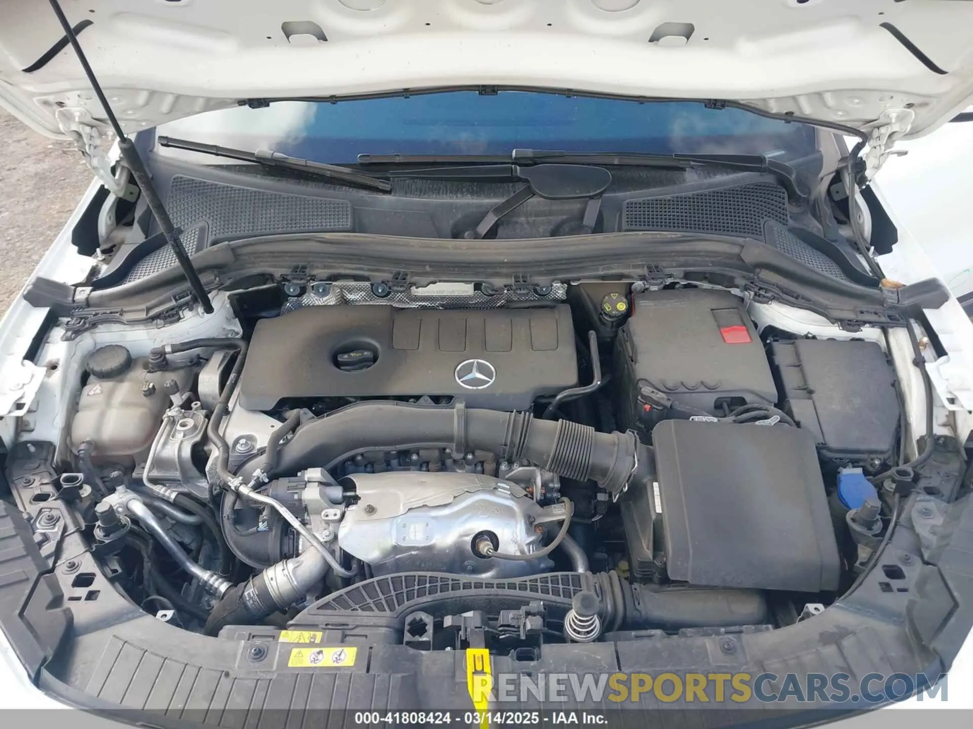 10 Photograph of a damaged car W1N4N4HB6PJ487038 MERCEDES-BENZ GLA 250 2023