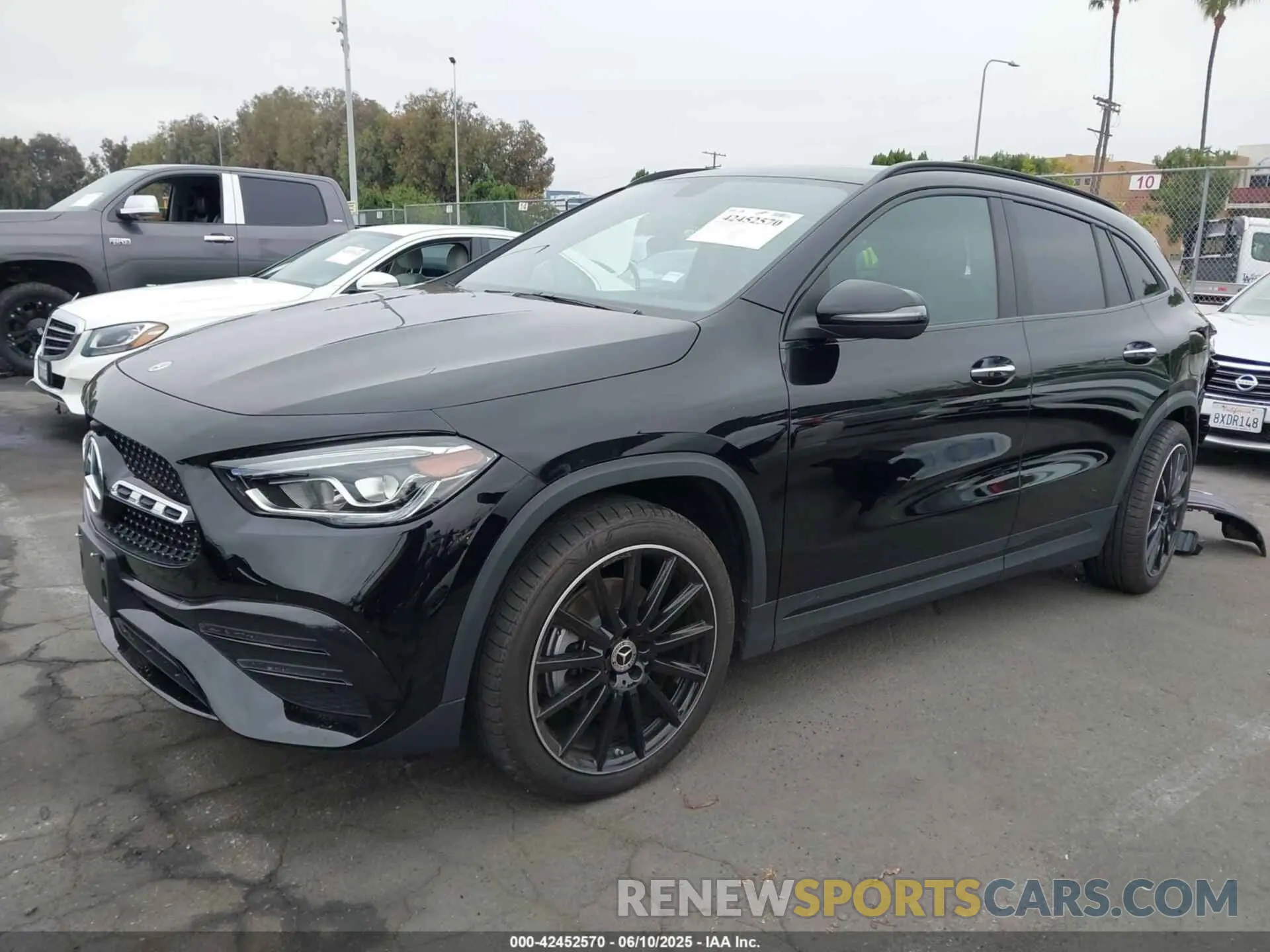2 Photograph of a damaged car W1N4N4HB9PJ501806 MERCEDES-BENZ GLA 250 2023