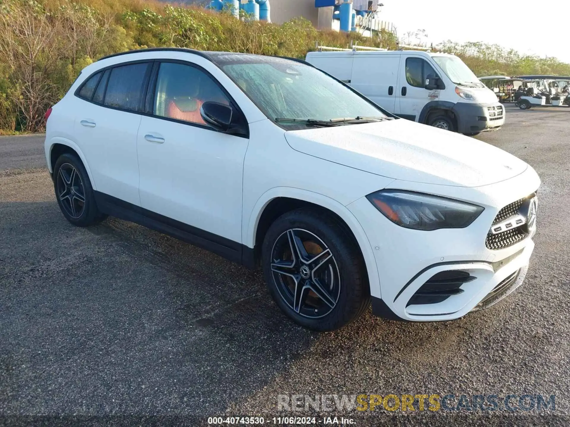 1 Photograph of a damaged car W1N4N4GB8RJ608608 MERCEDES-BENZ GLA 250 2024