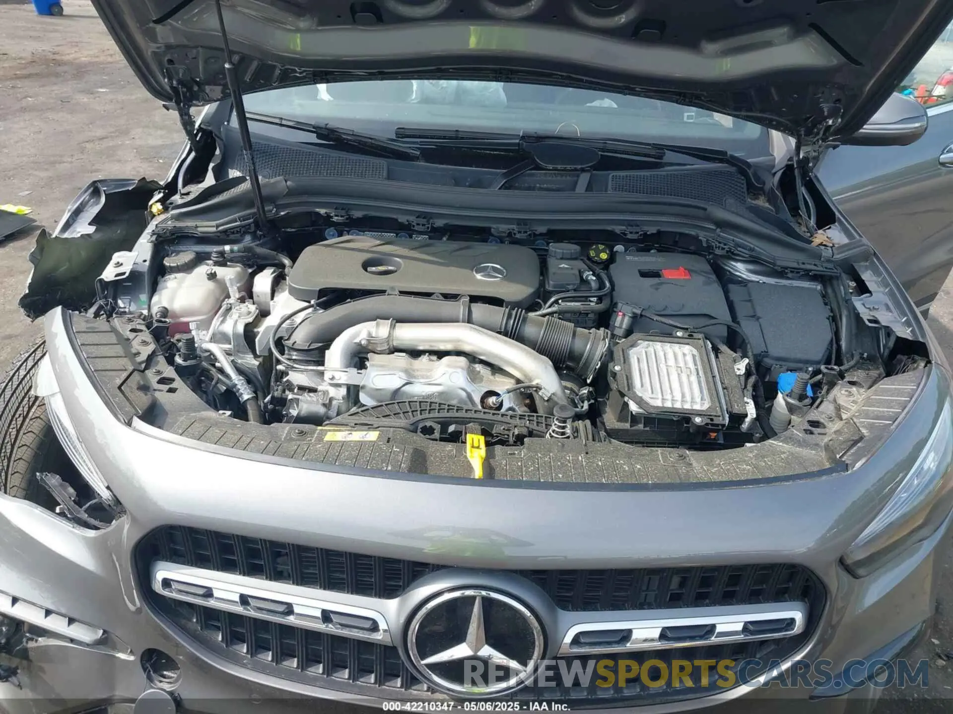 10 Photograph of a damaged car W1N4N4GB3SJ666101 MERCEDES-BENZ GLA 250 2025