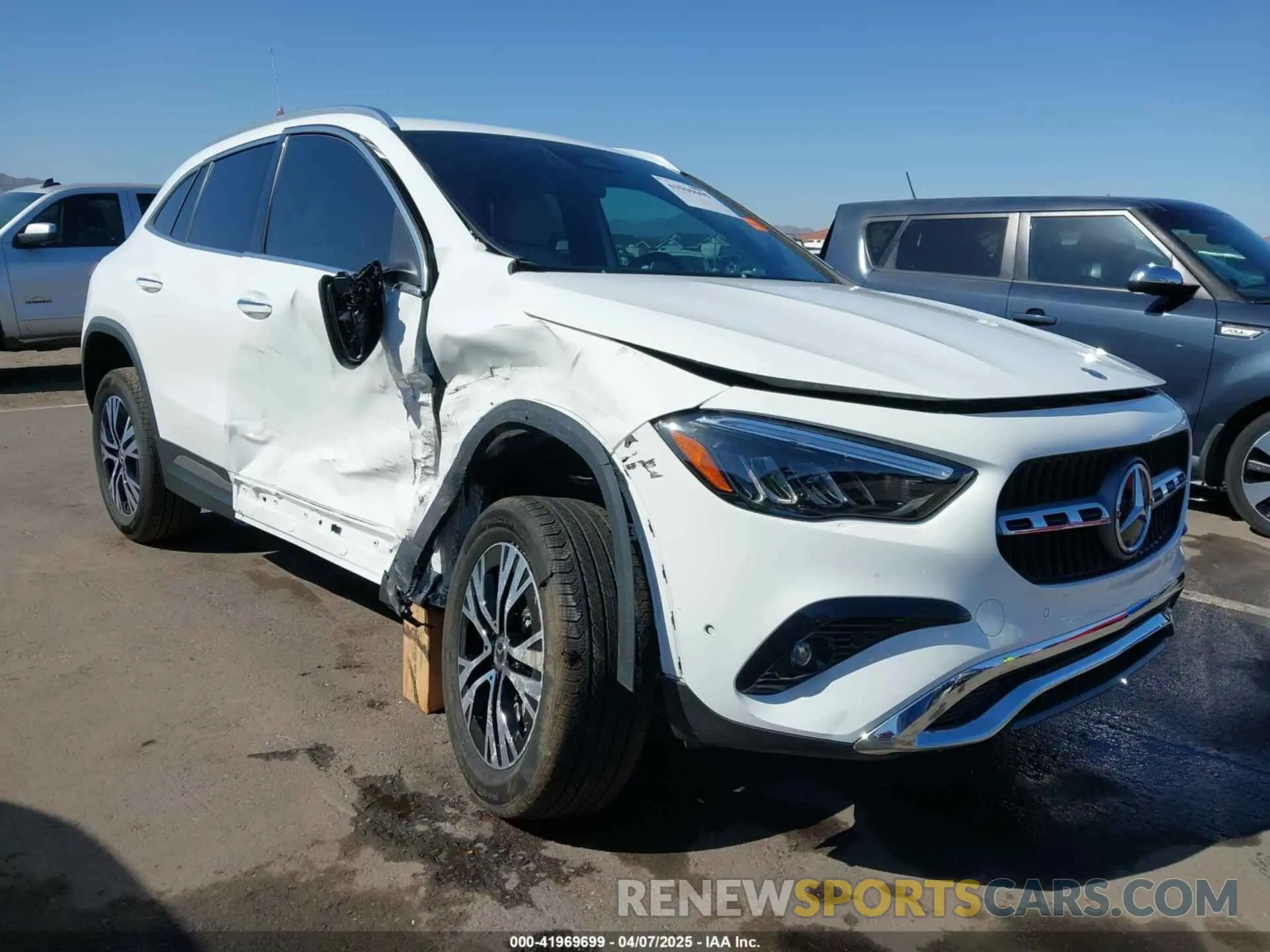 6 Photograph of a damaged car W1N4N4GB5SJ671784 MERCEDES-BENZ GLA 250 2025