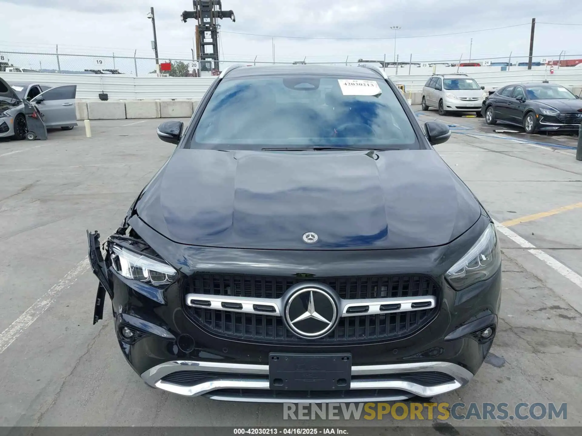 12 Photograph of a damaged car W1N4N4GB6SJ672085 MERCEDES-BENZ GLA 250 2025