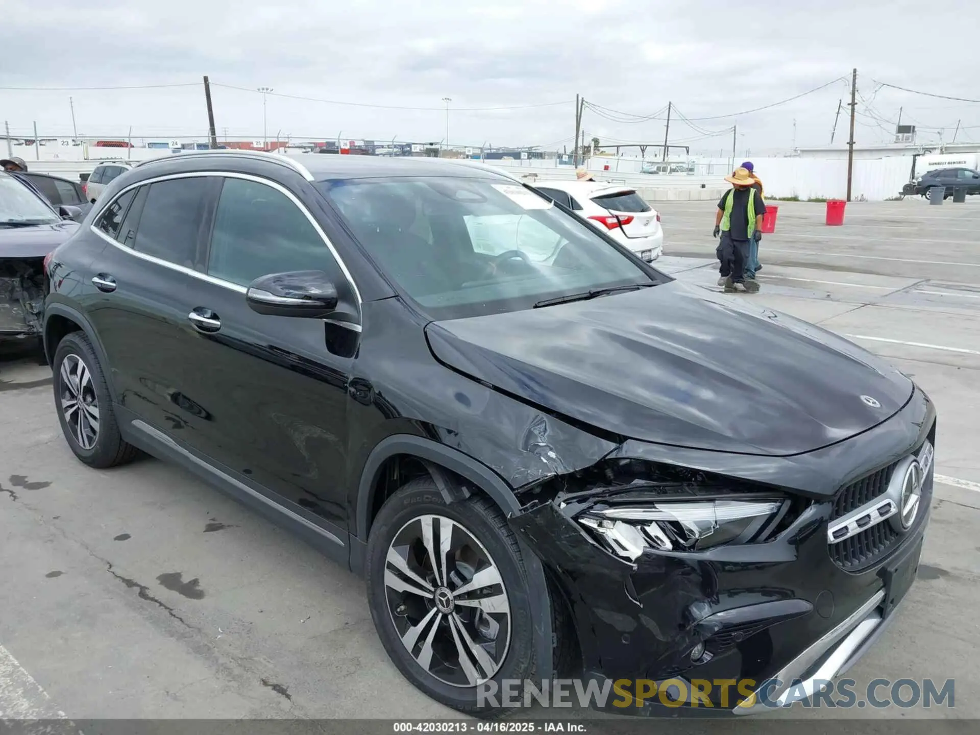 6 Photograph of a damaged car W1N4N4GB6SJ672085 MERCEDES-BENZ GLA 250 2025
