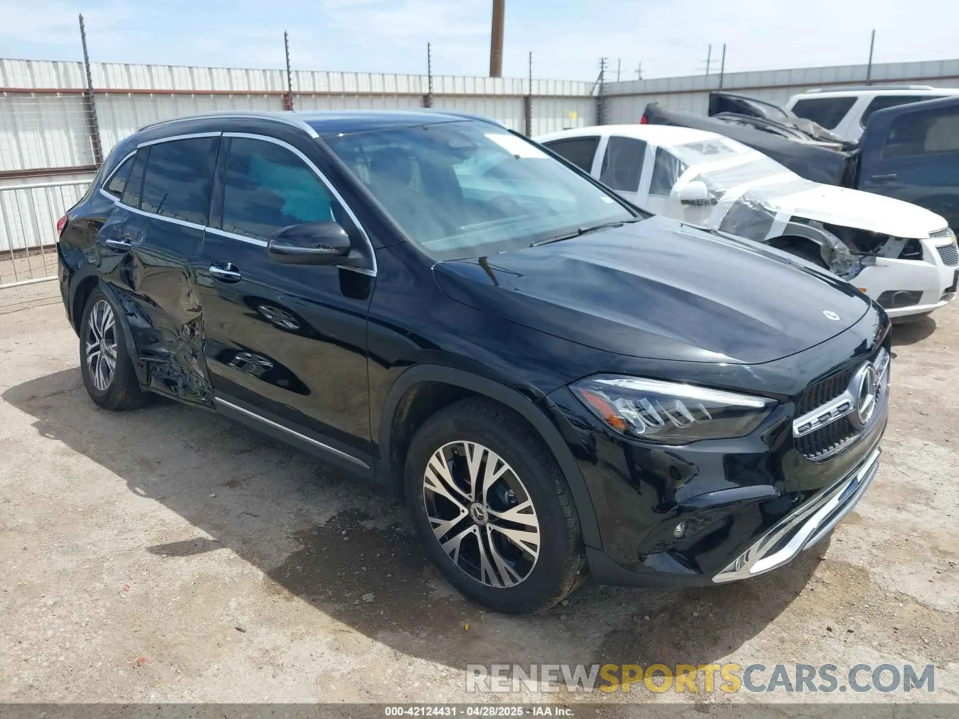 1 Photograph of a damaged car W1N4N4GB6SJ686584 MERCEDES-BENZ GLA 250 2025