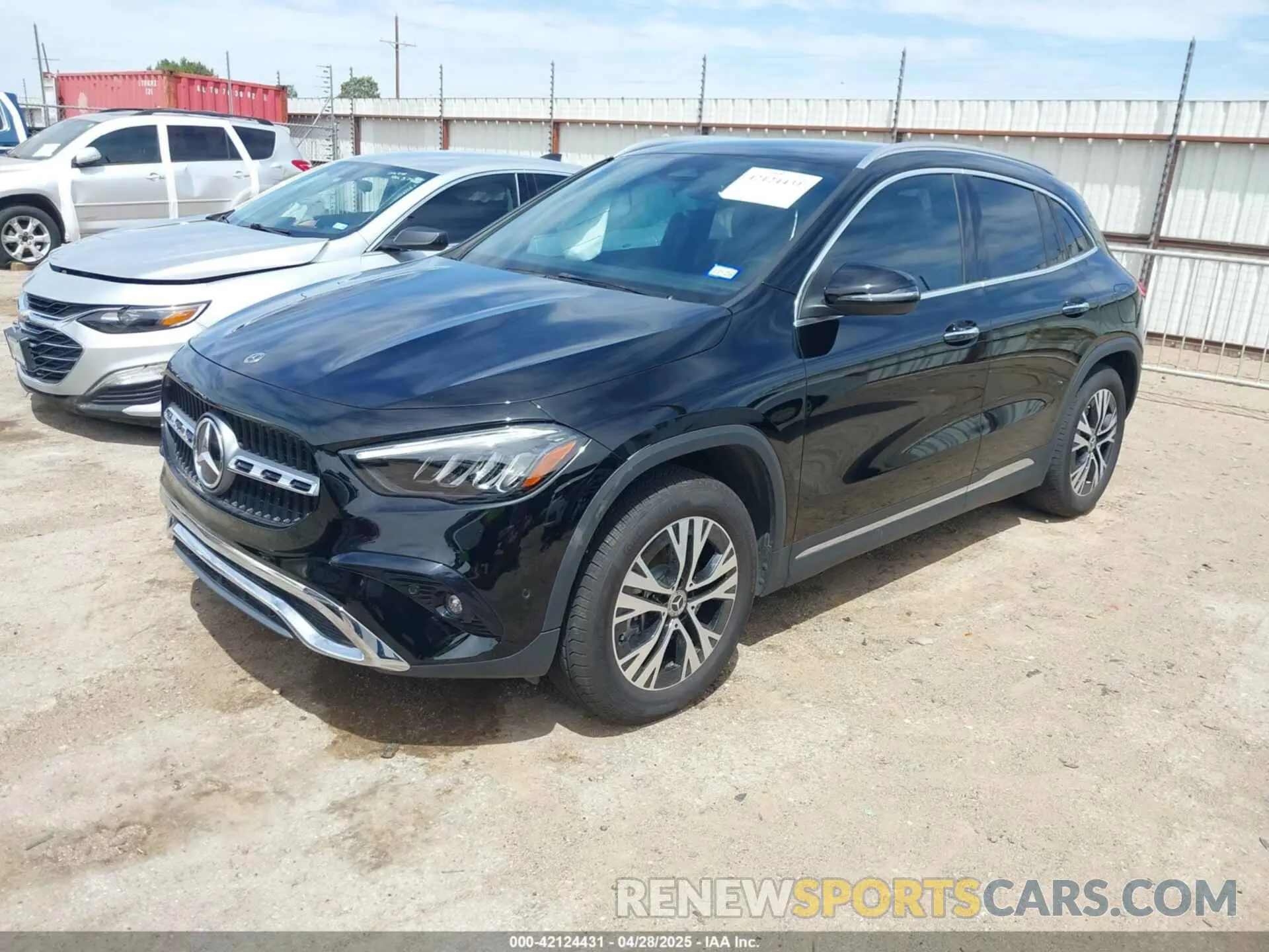 2 Photograph of a damaged car W1N4N4GB6SJ686584 MERCEDES-BENZ GLA 250 2025