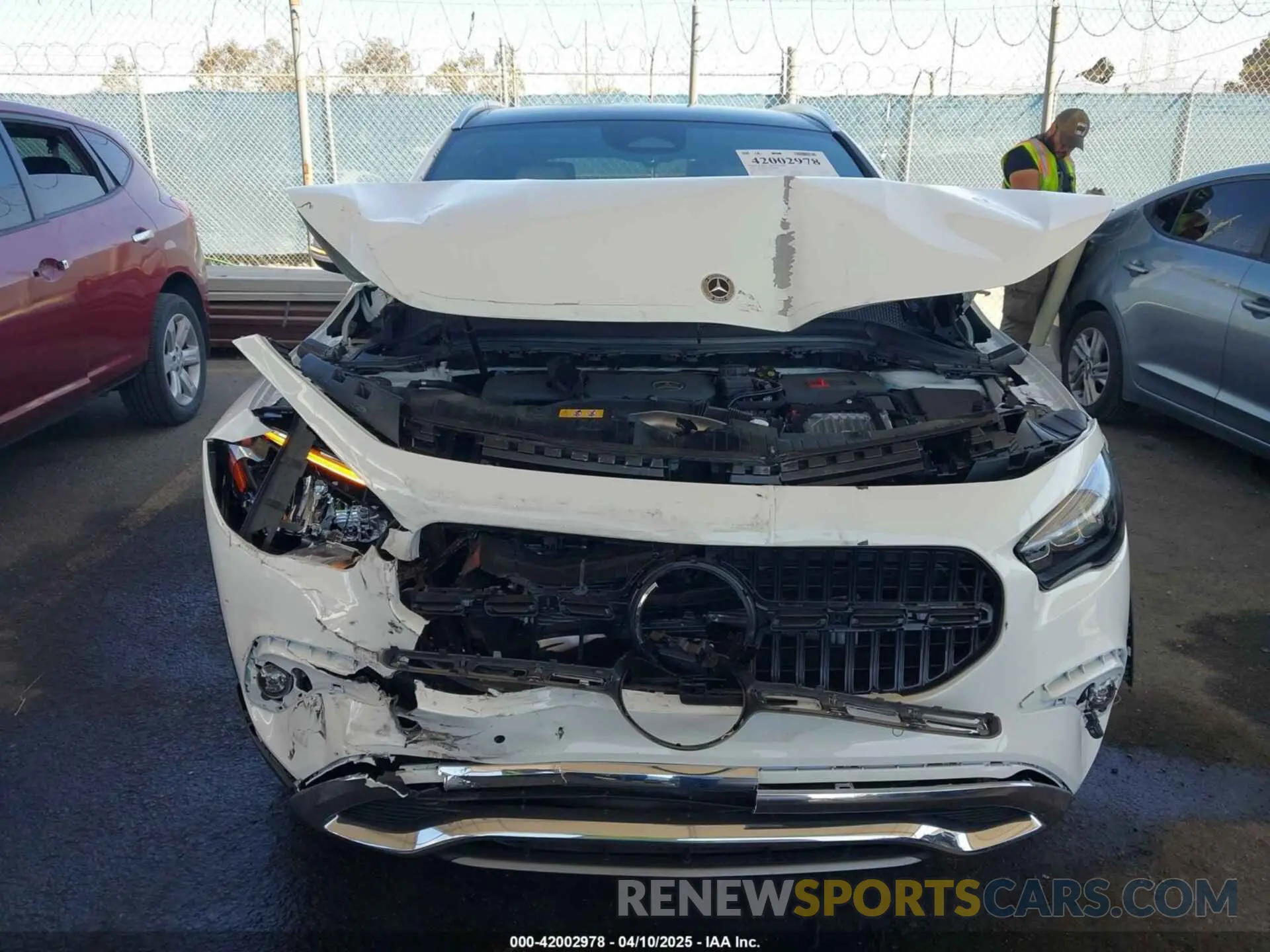 12 Photograph of a damaged car W1N4N4GB9SJ623740 MERCEDES-BENZ GLA 250 2025