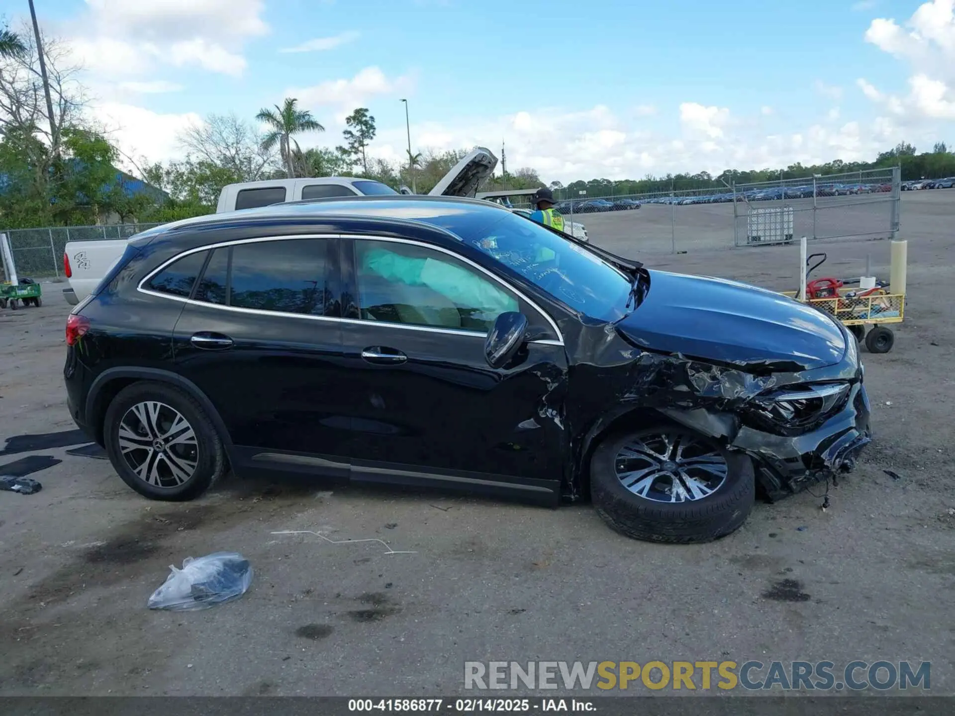 13 Photograph of a damaged car W1N4N4GB9SJ644877 MERCEDES-BENZ GLA 250 2025