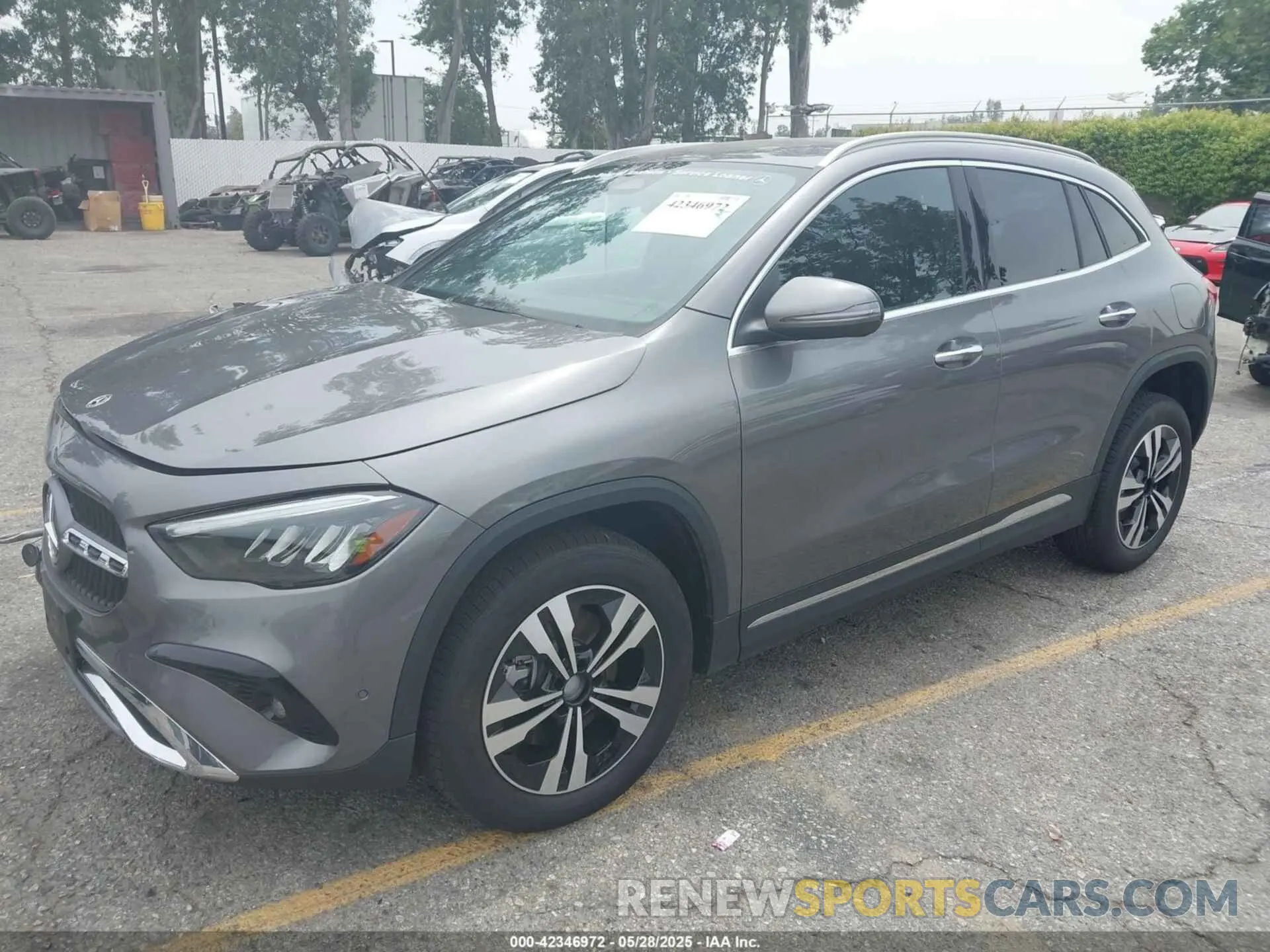2 Photograph of a damaged car W1N4N4GBXSJ671988 MERCEDES-BENZ GLA 250 2025