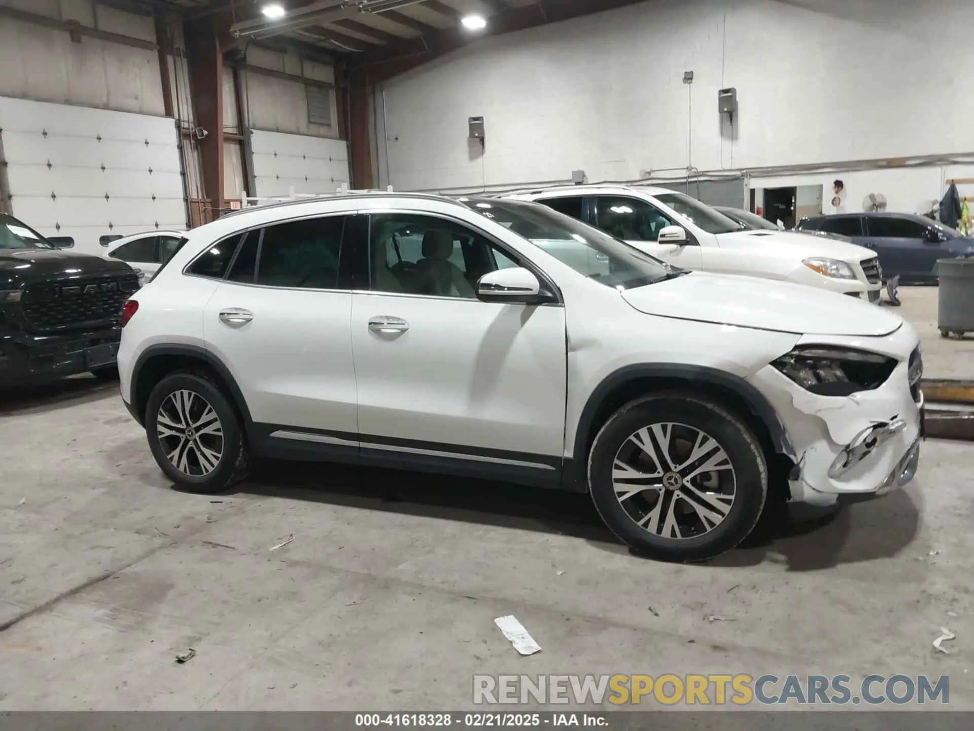 13 Photograph of a damaged car W1N4N4HB2SJ655704 MERCEDES-BENZ GLA 250 2025