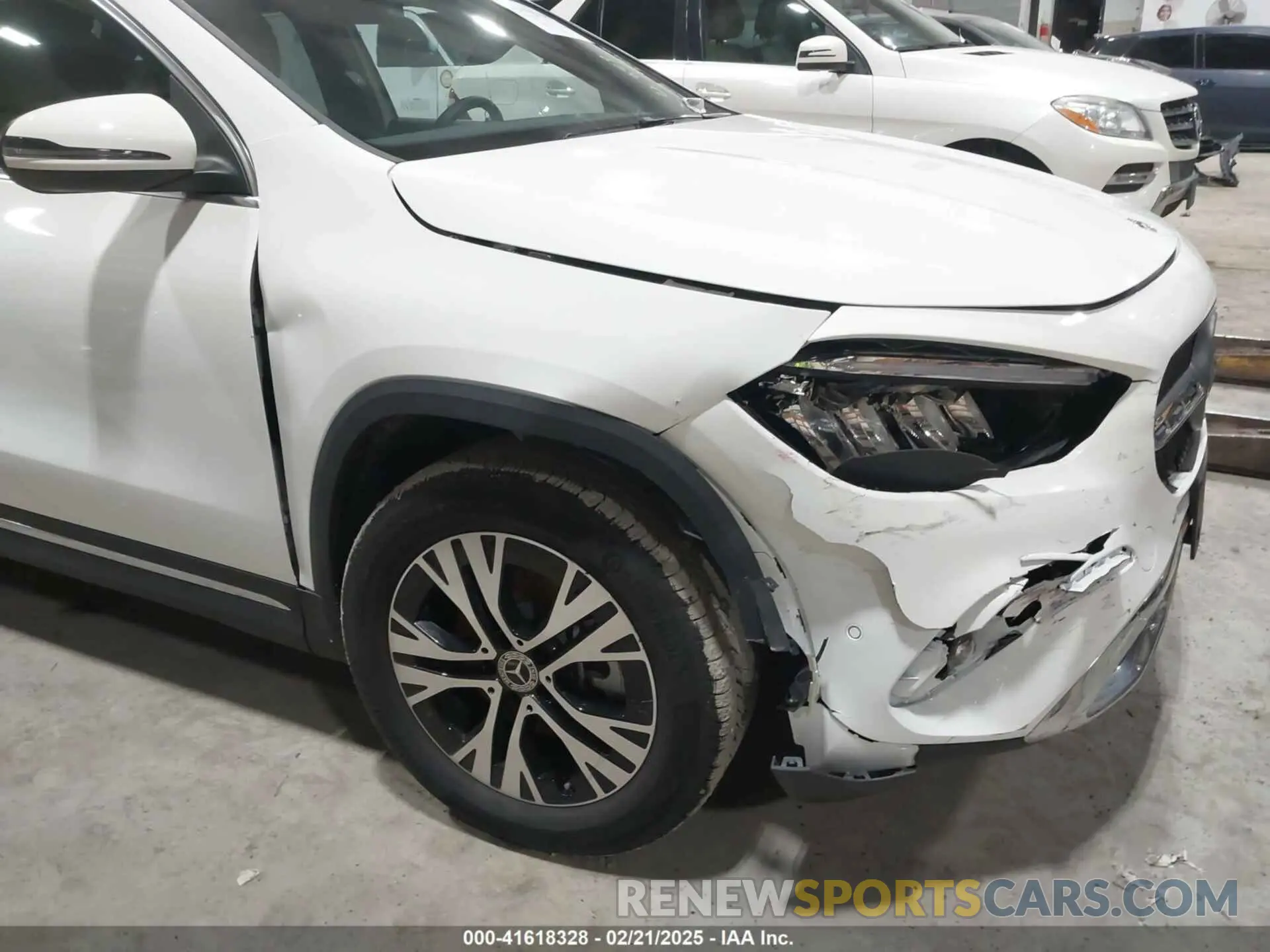 6 Photograph of a damaged car W1N4N4HB2SJ655704 MERCEDES-BENZ GLA 250 2025