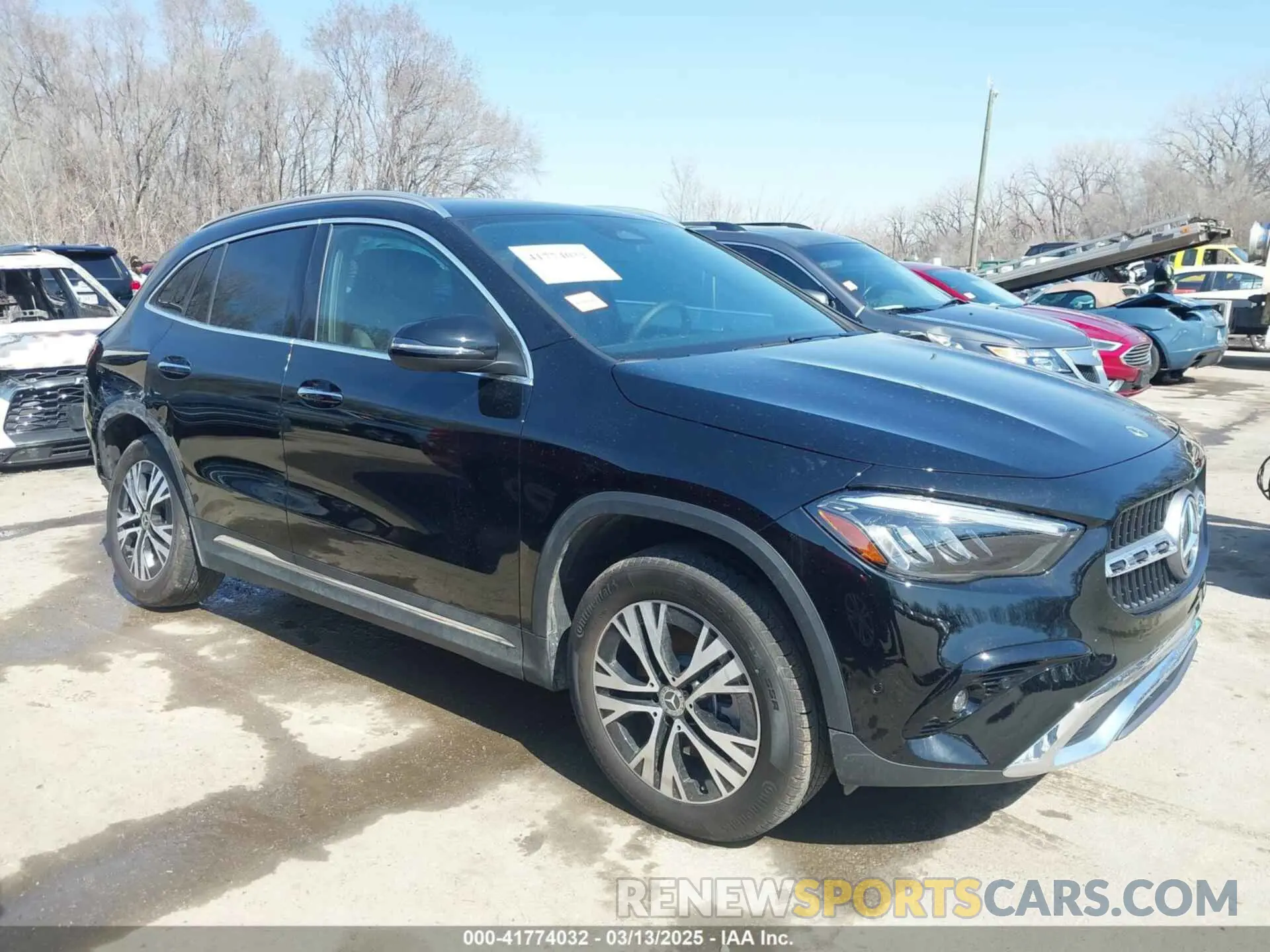 13 Photograph of a damaged car W1N4N4HB3SJ704196 MERCEDES-BENZ GLA 250 2025