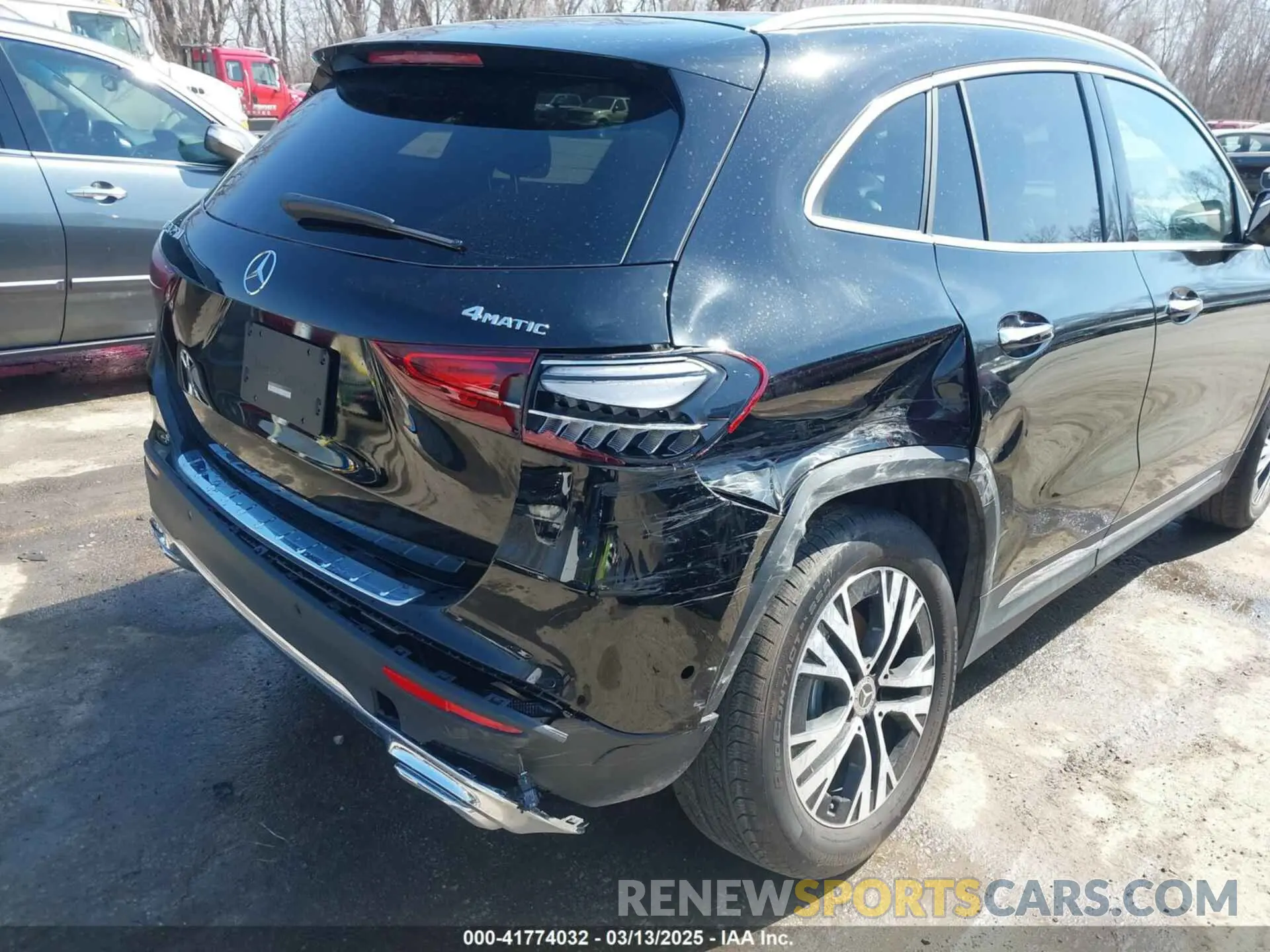 6 Photograph of a damaged car W1N4N4HB3SJ704196 MERCEDES-BENZ GLA 250 2025