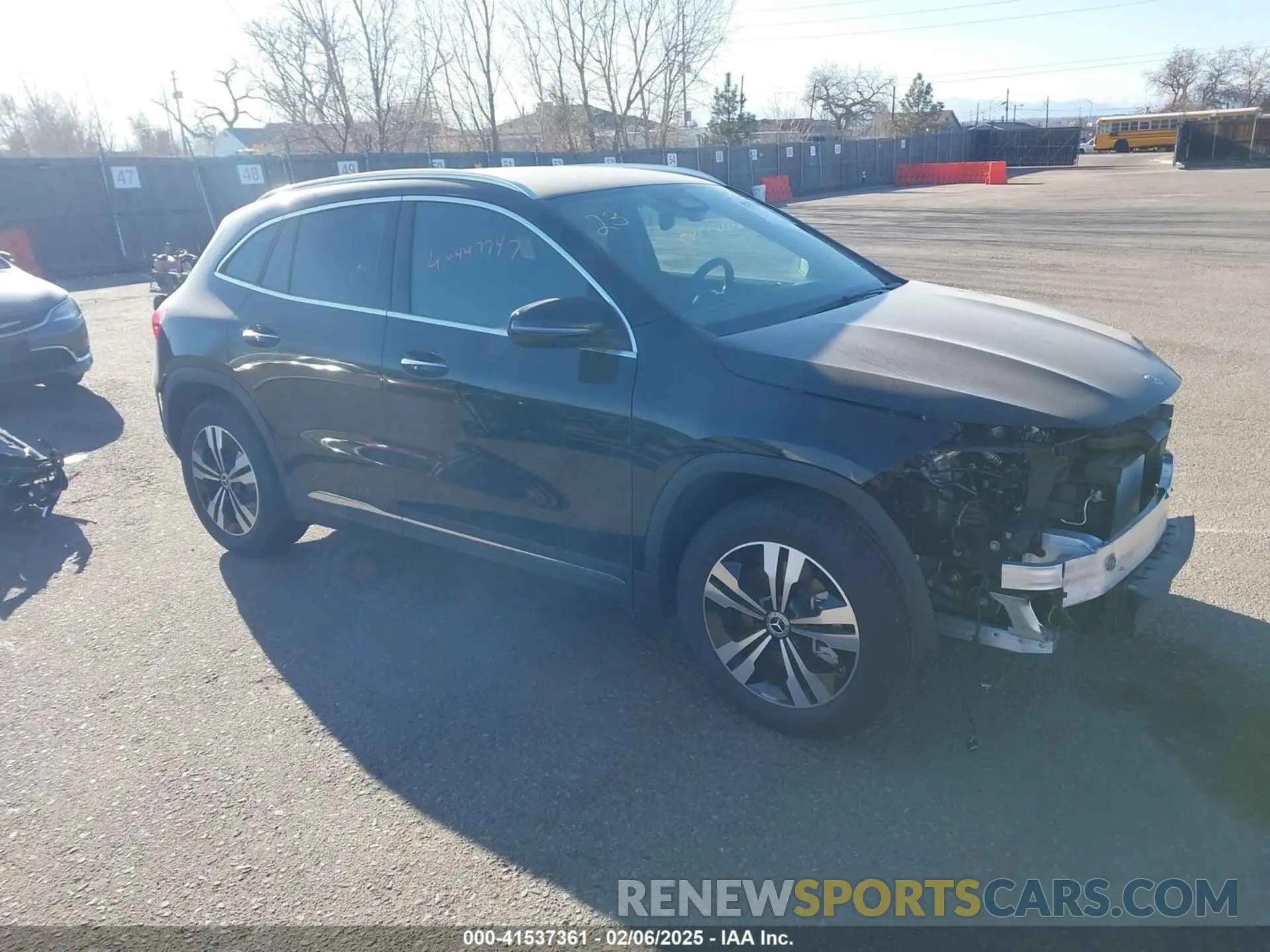 1 Photograph of a damaged car W1N4N4HBOSJ651134 MERCEDES-BENZ GLA 250 2025