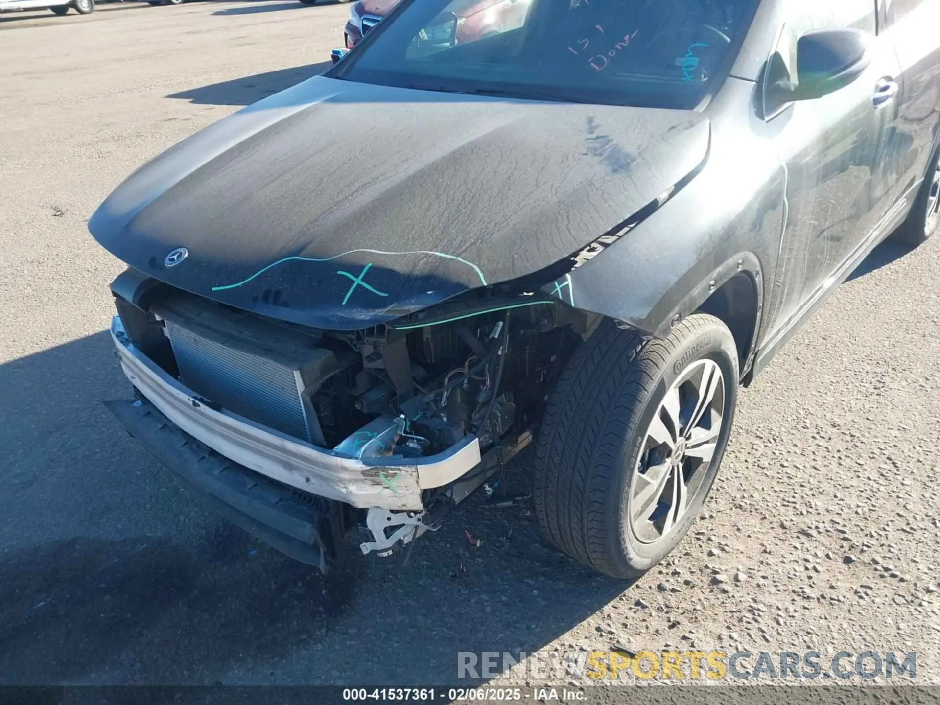 6 Photograph of a damaged car W1N4N4HBOSJ651134 MERCEDES-BENZ GLA 250 2025