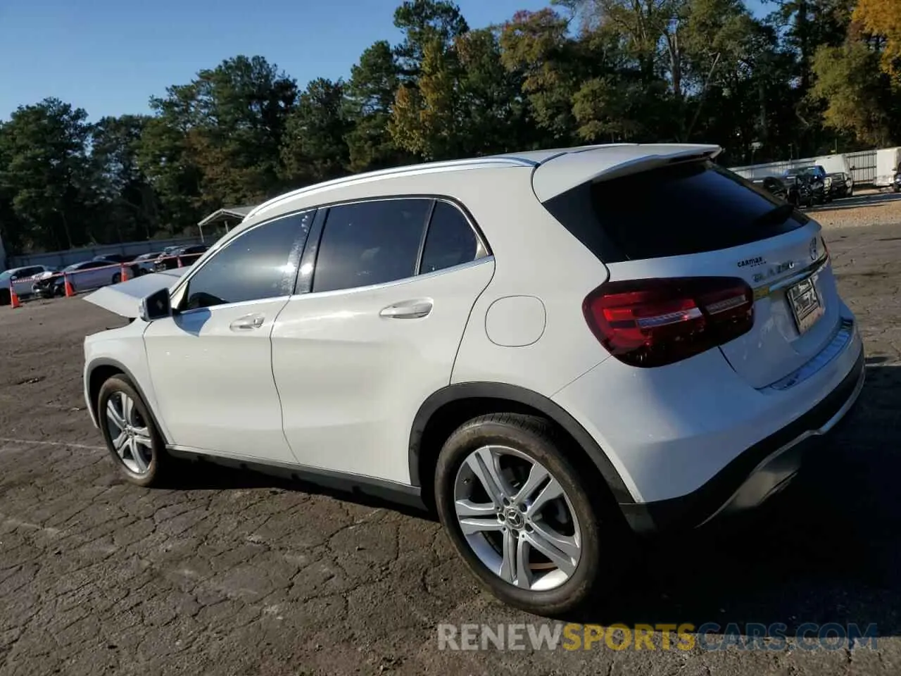 2 Photograph of a damaged car WDCTG4EB0KU005313 MERCEDES-BENZ GLA-CLASS 2019
