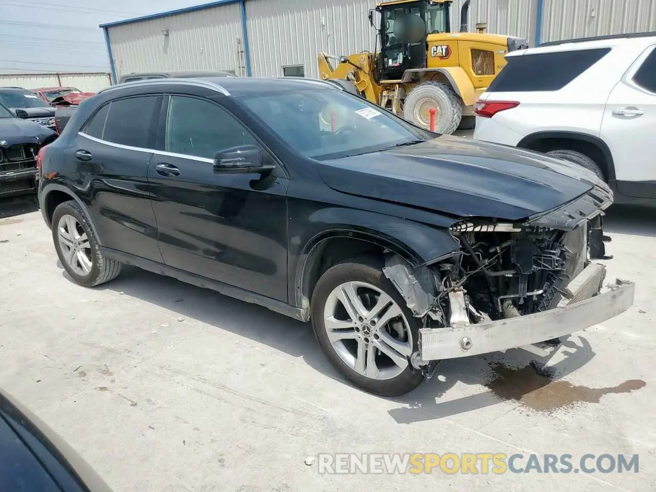 4 Photograph of a damaged car WDCTG4EB0KU010799 MERCEDES-BENZ GLA-CLASS 2019