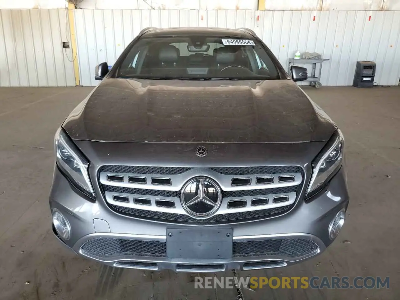 5 Photograph of a damaged car WDCTG4EB1KJ611026 MERCEDES-BENZ GLA-CLASS 2019