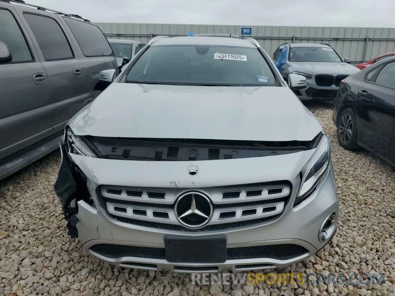 5 Photograph of a damaged car WDCTG4EB2KJ551743 MERCEDES-BENZ GLA-CLASS 2019