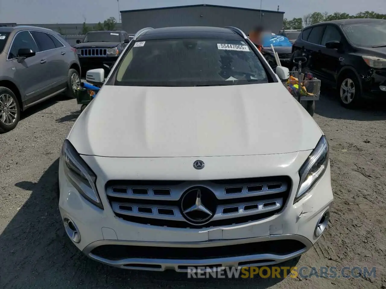 5 Photograph of a damaged car WDCTG4EB2KU002509 MERCEDES-BENZ GLA-CLASS 2019