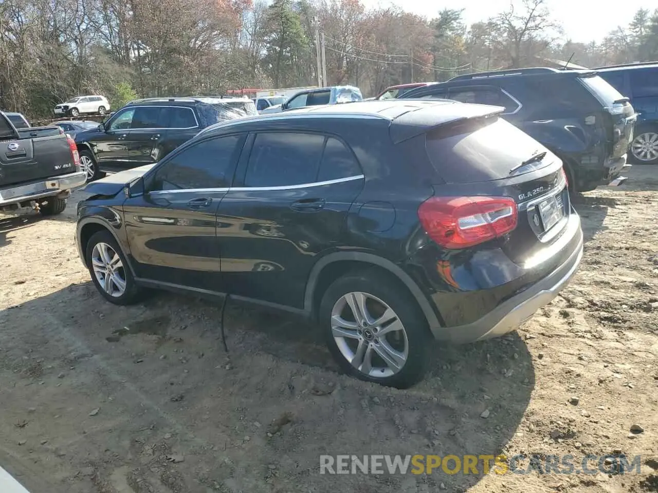 2 Photograph of a damaged car WDCTG4EB2KU003174 MERCEDES-BENZ GLA-CLASS 2019