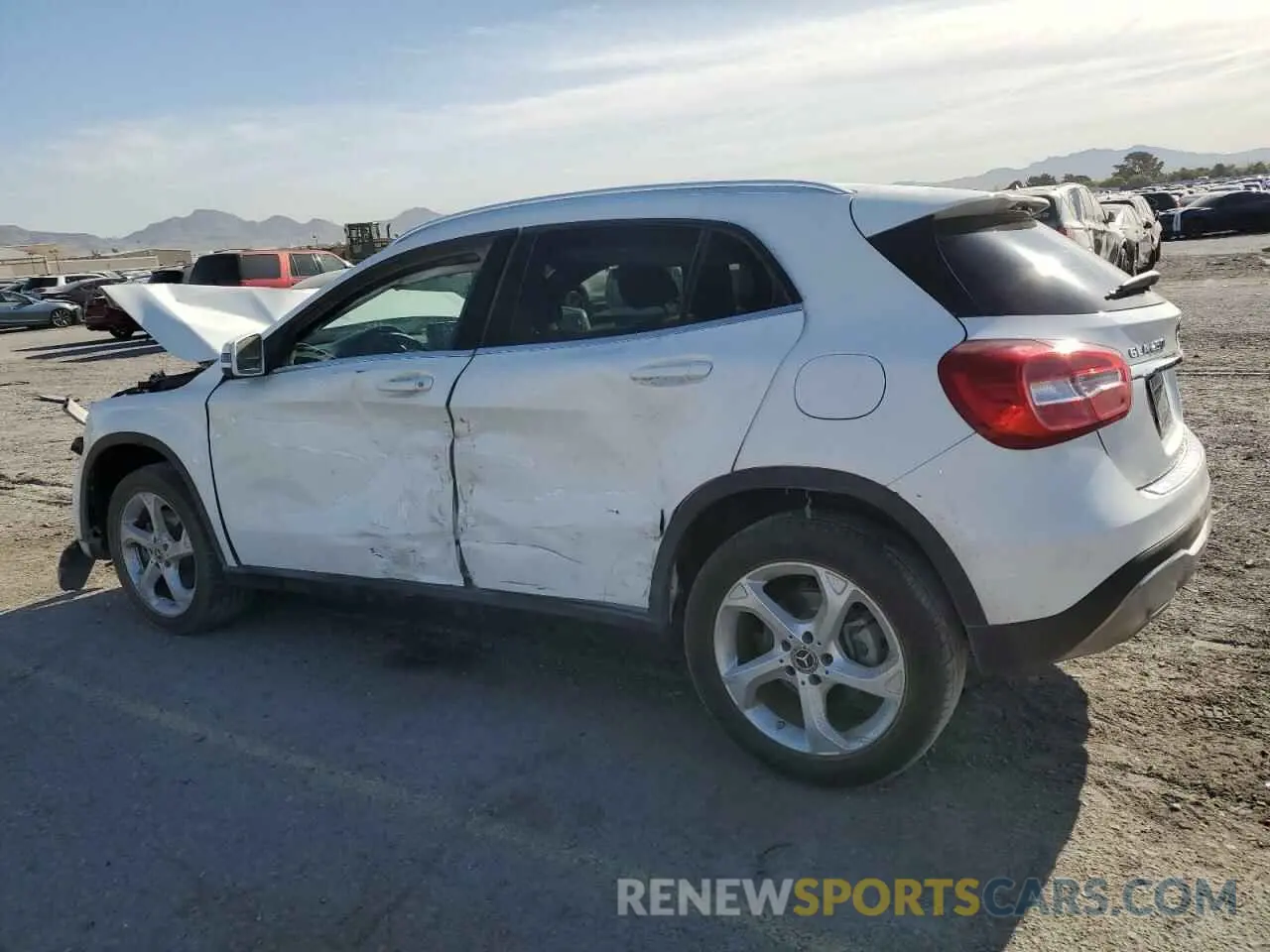 2 Photograph of a damaged car WDCTG4EB2KU014188 MERCEDES-BENZ GLA-CLASS 2019