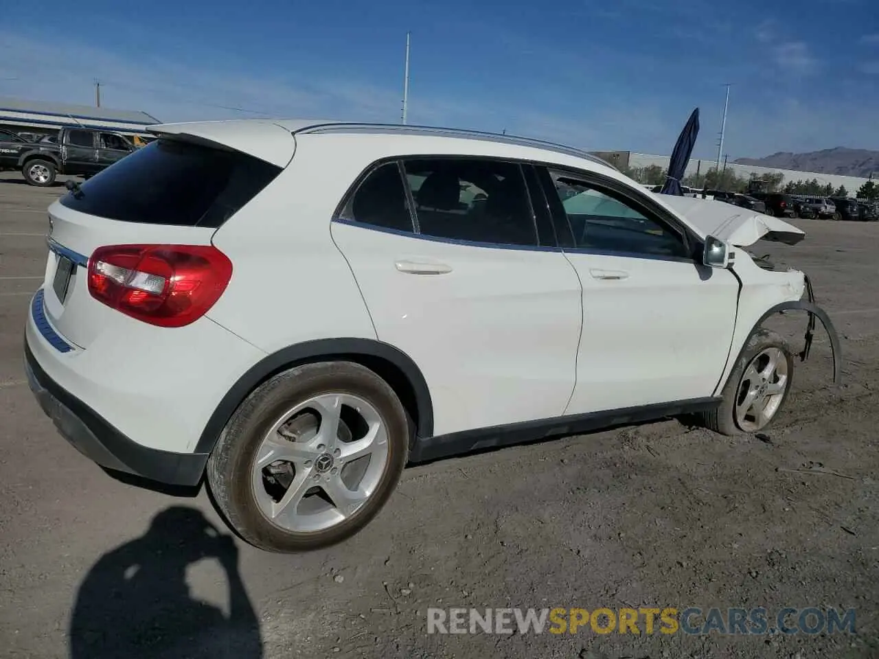 3 Photograph of a damaged car WDCTG4EB2KU014188 MERCEDES-BENZ GLA-CLASS 2019