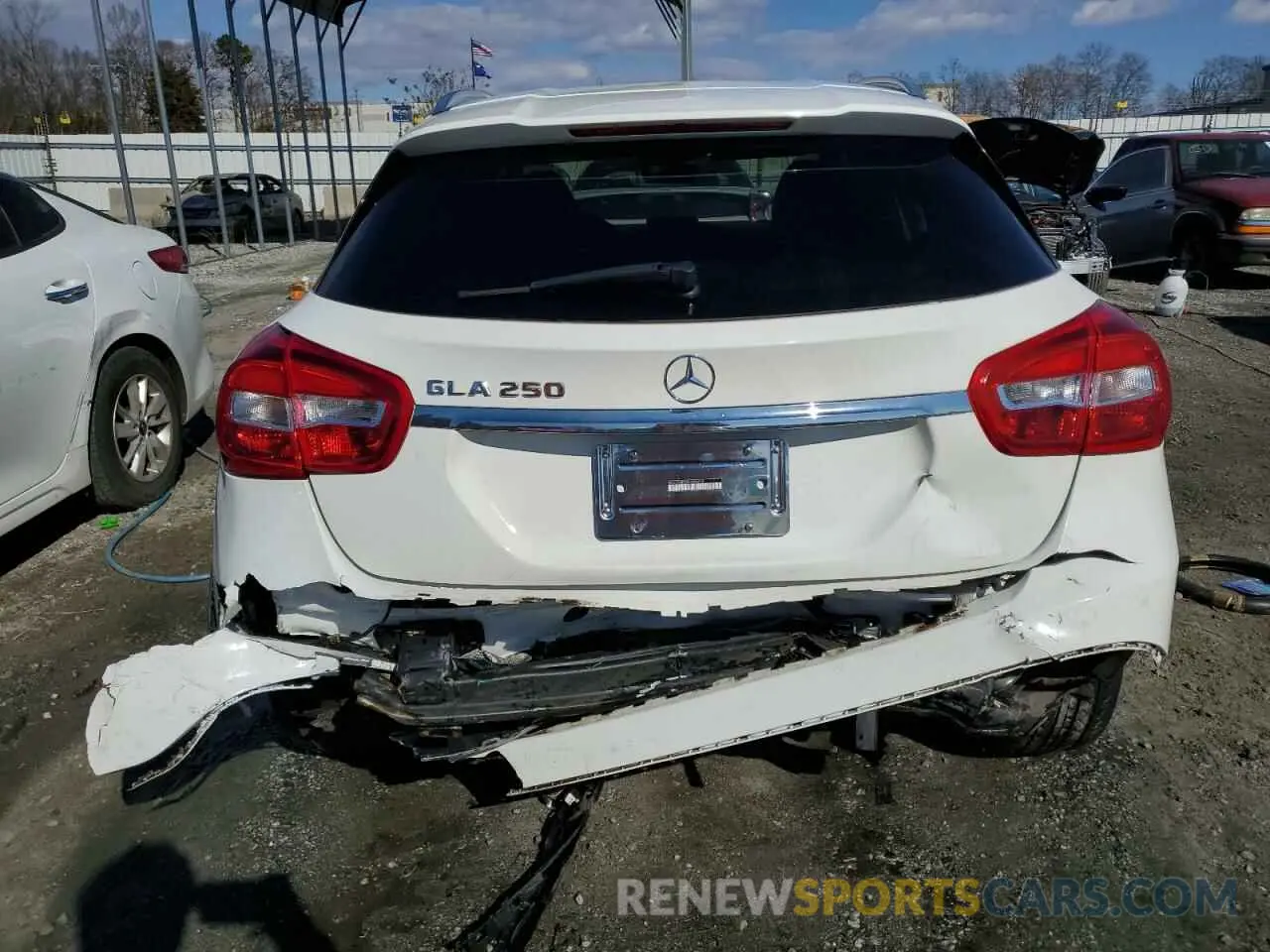 6 Photograph of a damaged car WDCTG4EB3KU004415 MERCEDES-BENZ GLA-CLASS 2019