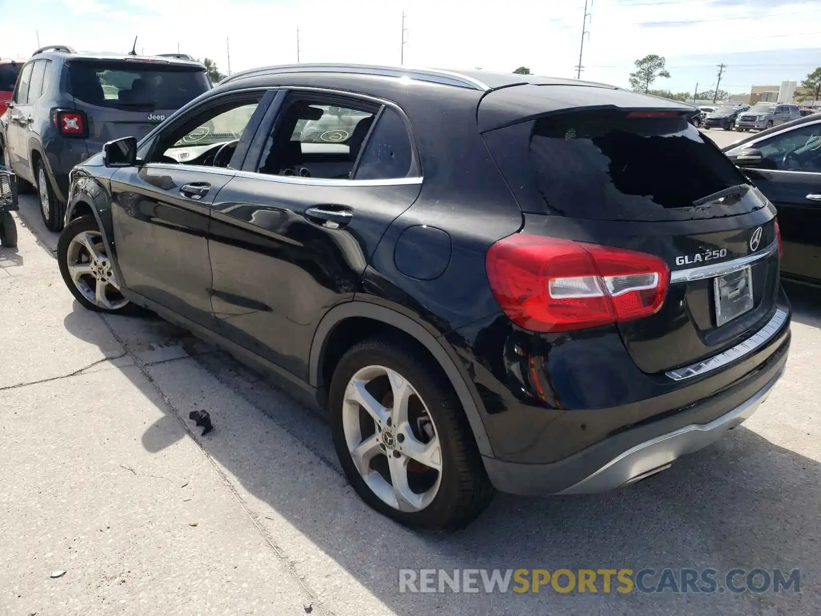 3 Photograph of a damaged car WDCTG4EB4KU003287 MERCEDES-BENZ GLA-CLASS 2019