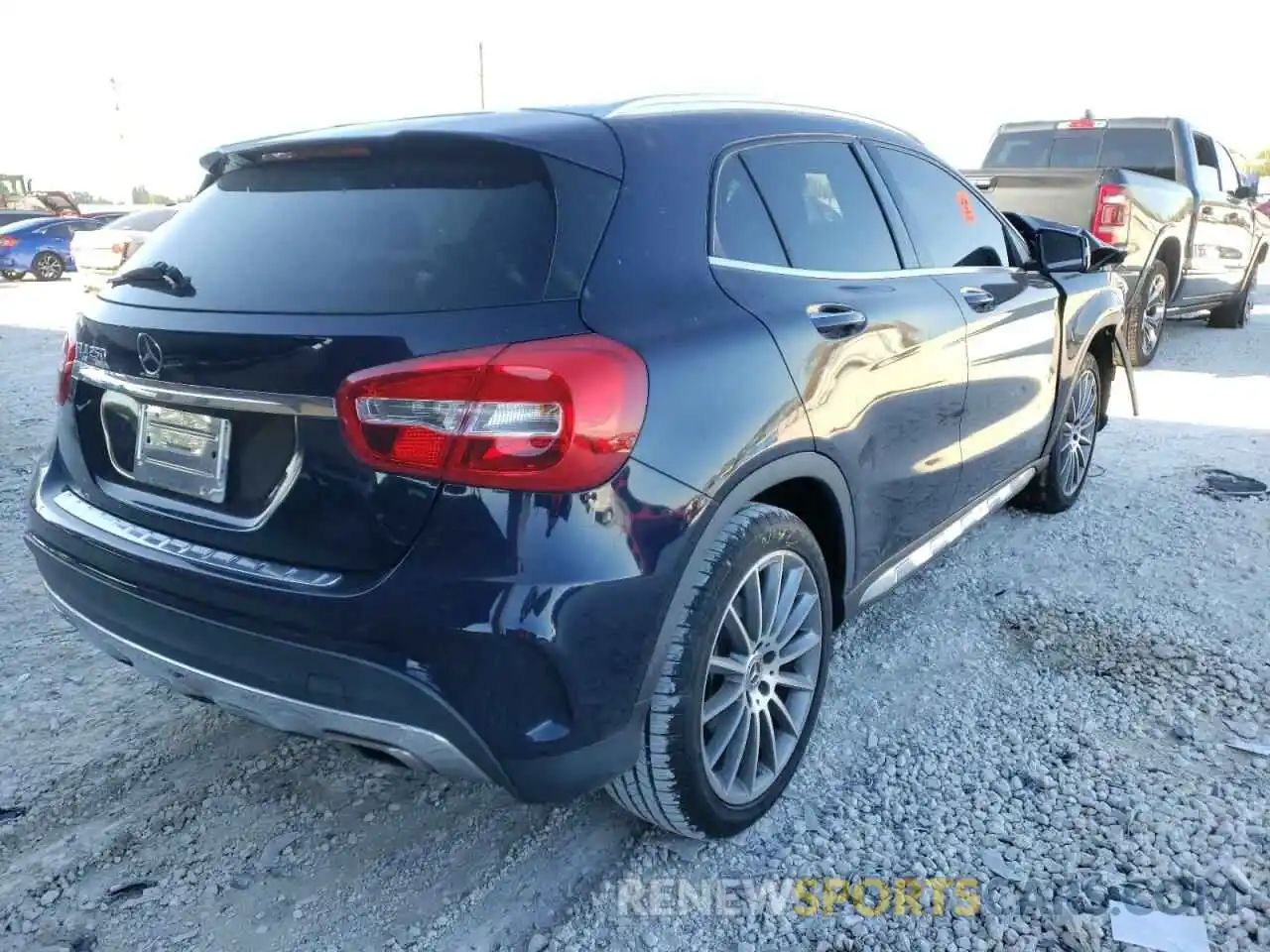 4 Photograph of a damaged car WDCTG4EB4KU003595 MERCEDES-BENZ GLA-CLASS 2019