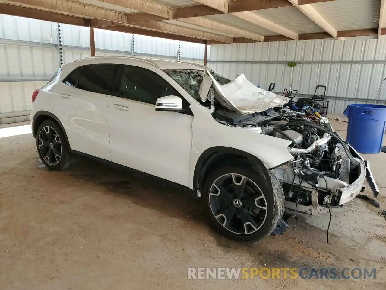 4 Photograph of a damaged car WDCTG4EB4KU014502 MERCEDES-BENZ GLA-CLASS 2019