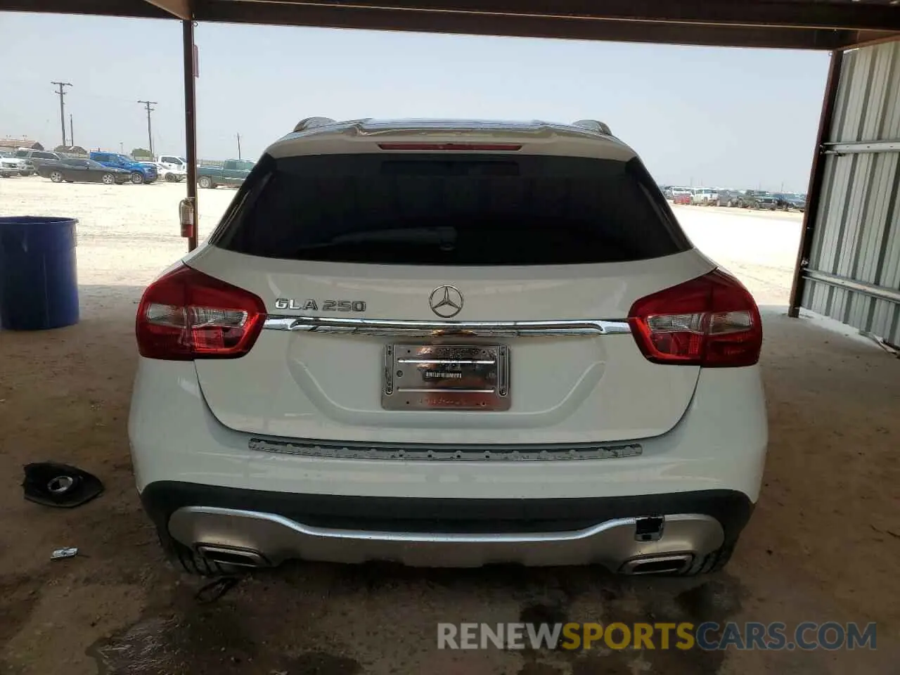 6 Photograph of a damaged car WDCTG4EB4KU014502 MERCEDES-BENZ GLA-CLASS 2019