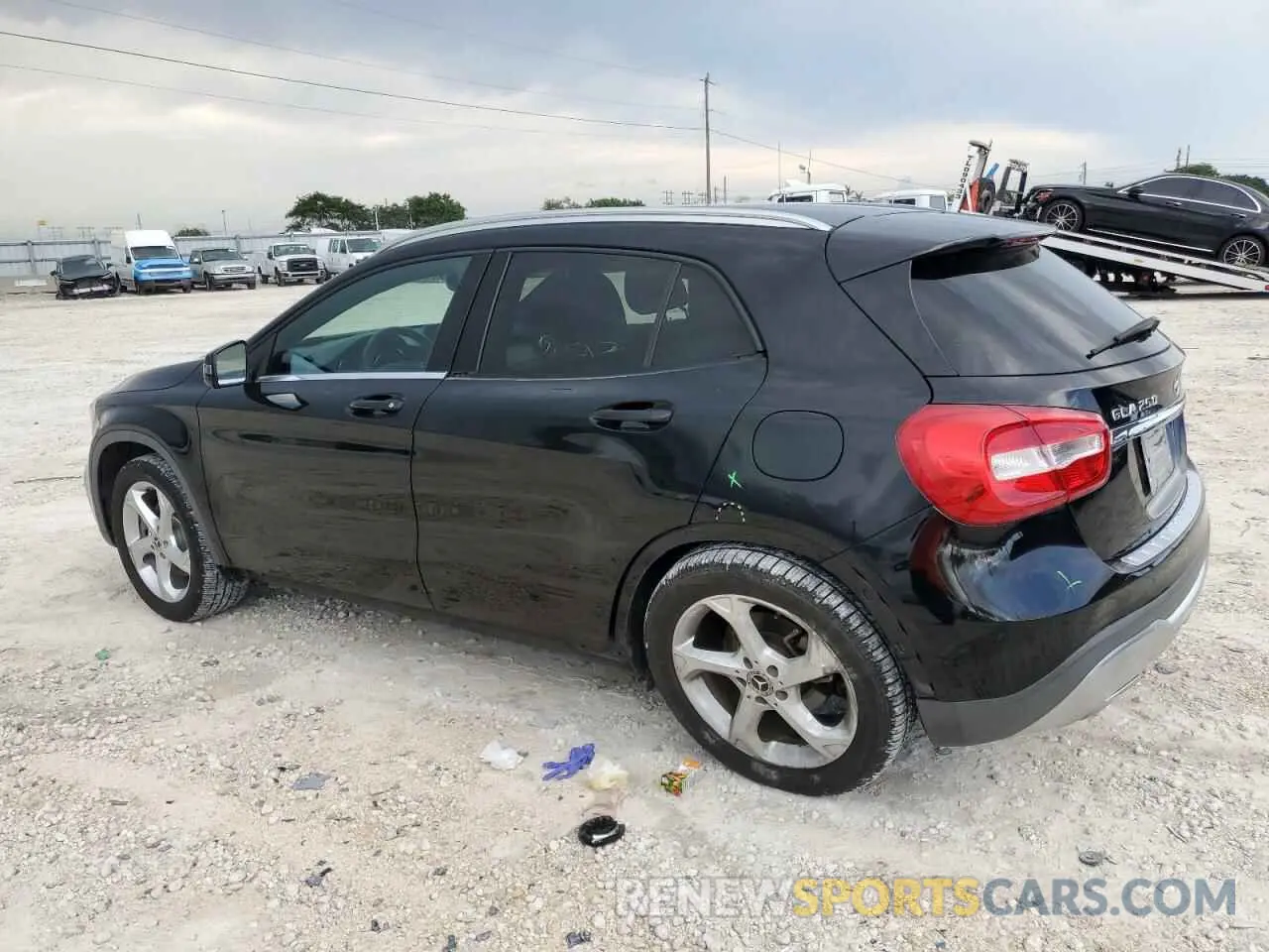 2 Photograph of a damaged car WDCTG4EB5KJ548982 MERCEDES-BENZ GLA-CLASS 2019