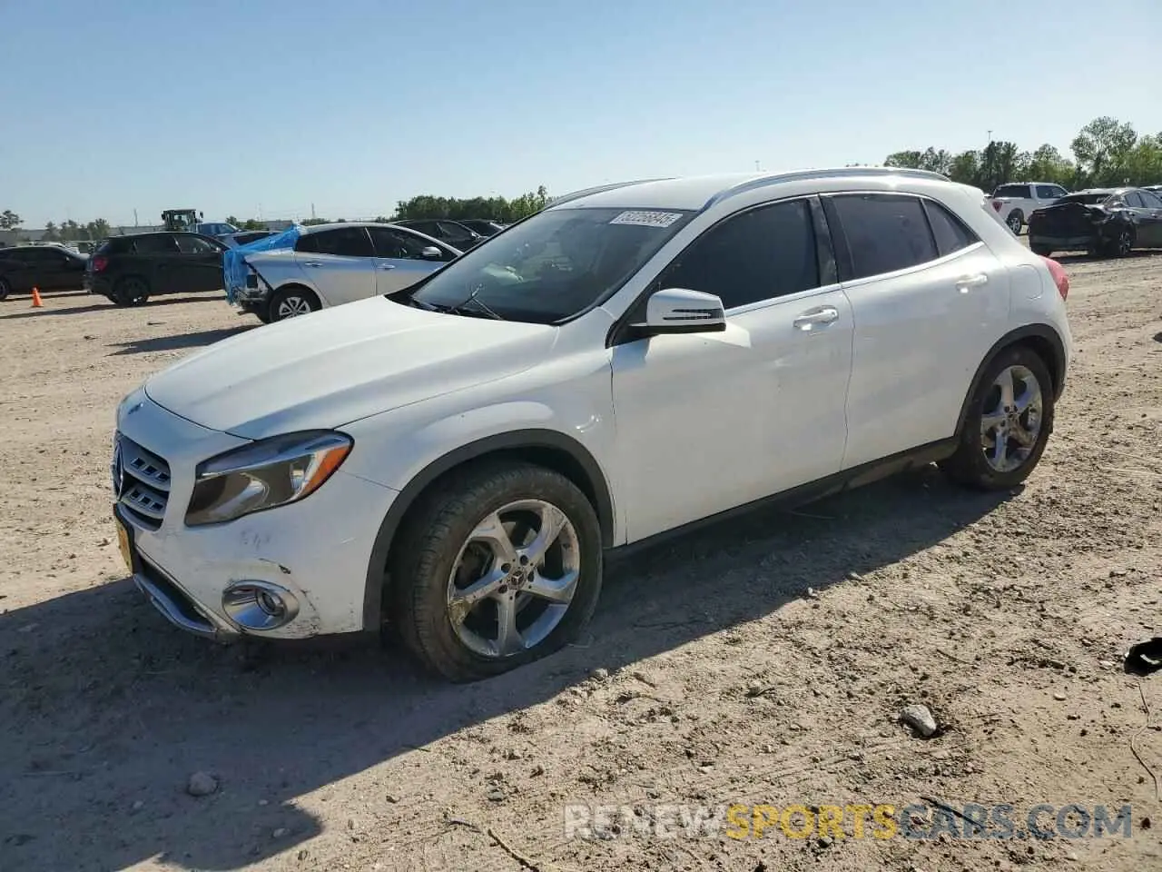 1 Photograph of a damaged car WDCTG4EB5KJ574983 MERCEDES-BENZ GLA-CLASS 2019