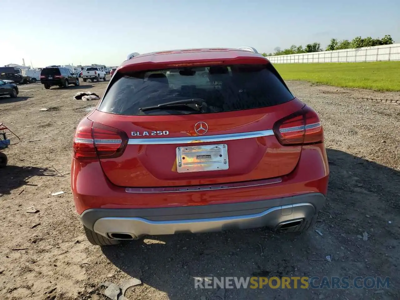 6 Photograph of a damaged car WDCTG4EB5KU007168 MERCEDES-BENZ GLA-CLASS 2019