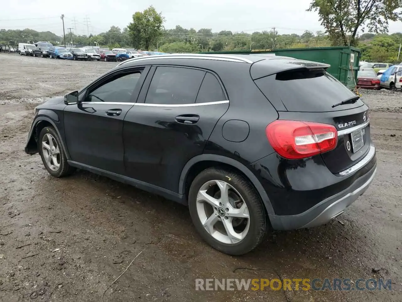 2 Photograph of a damaged car WDCTG4EB6KU000746 MERCEDES-BENZ GLA-CLASS 2019
