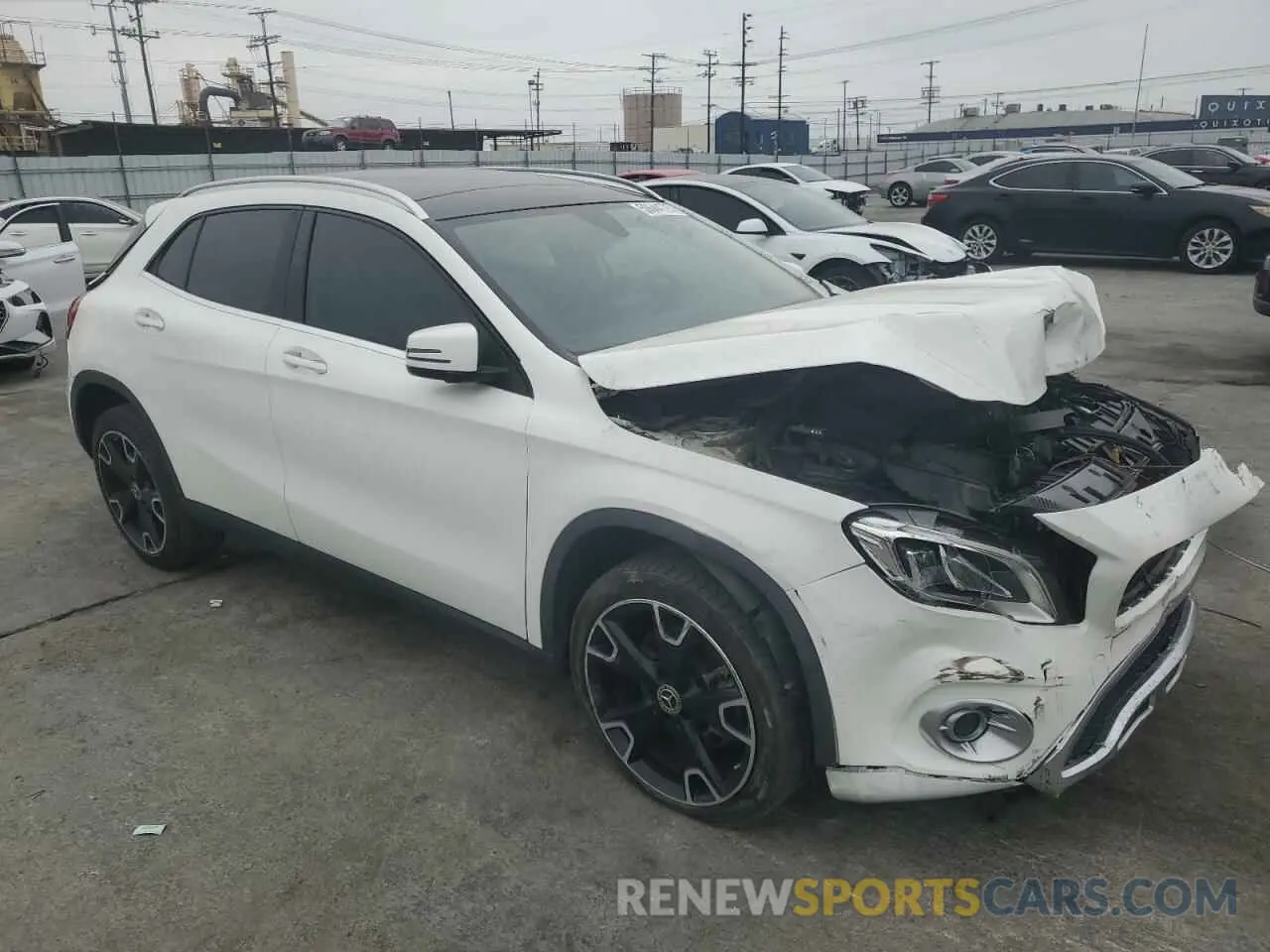 4 Photograph of a damaged car WDCTG4EB6KU013559 MERCEDES-BENZ GLA-CLASS 2019