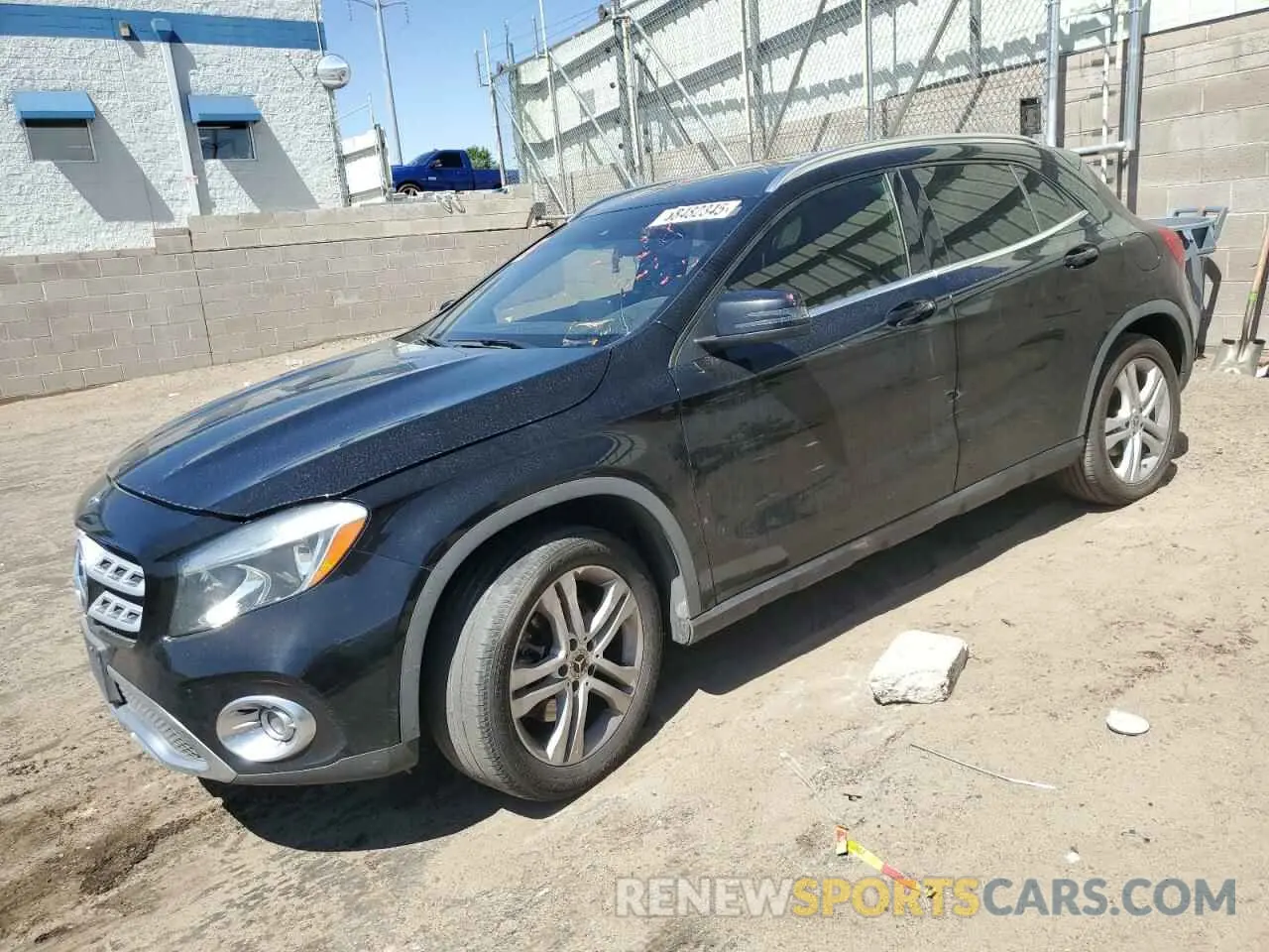 1 Photograph of a damaged car WDCTG4EB6KU019989 MERCEDES-BENZ GLA-CLASS 2019