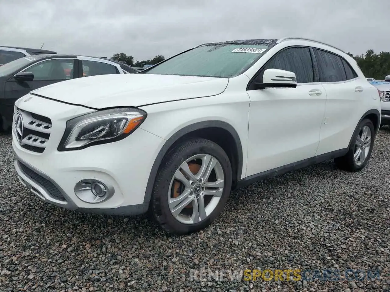 1 Photograph of a damaged car WDCTG4EB7KU004319 MERCEDES-BENZ GLA-CLASS 2019