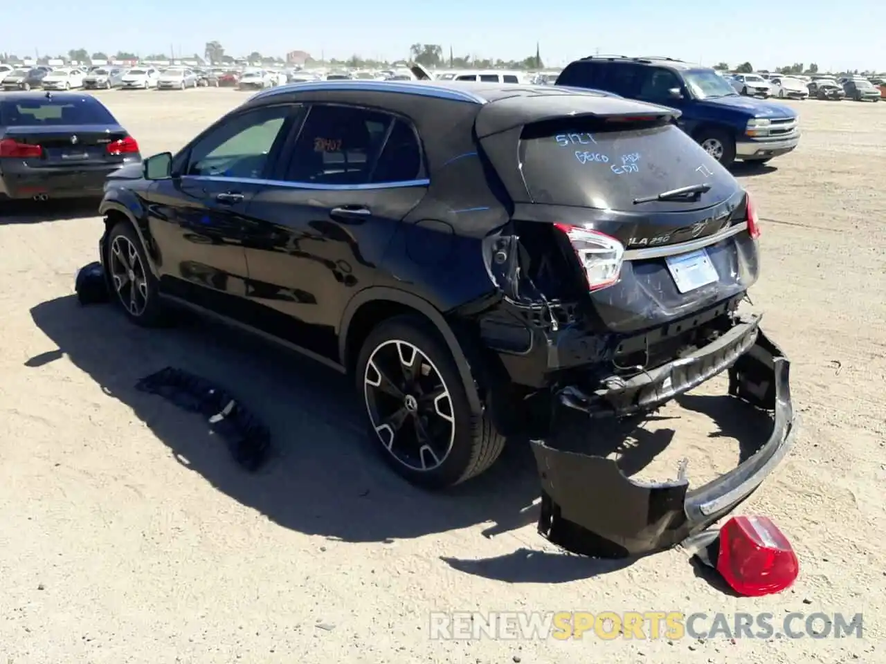 3 Photograph of a damaged car WDCTG4EB7KU008631 MERCEDES-BENZ GLA-CLASS 2019