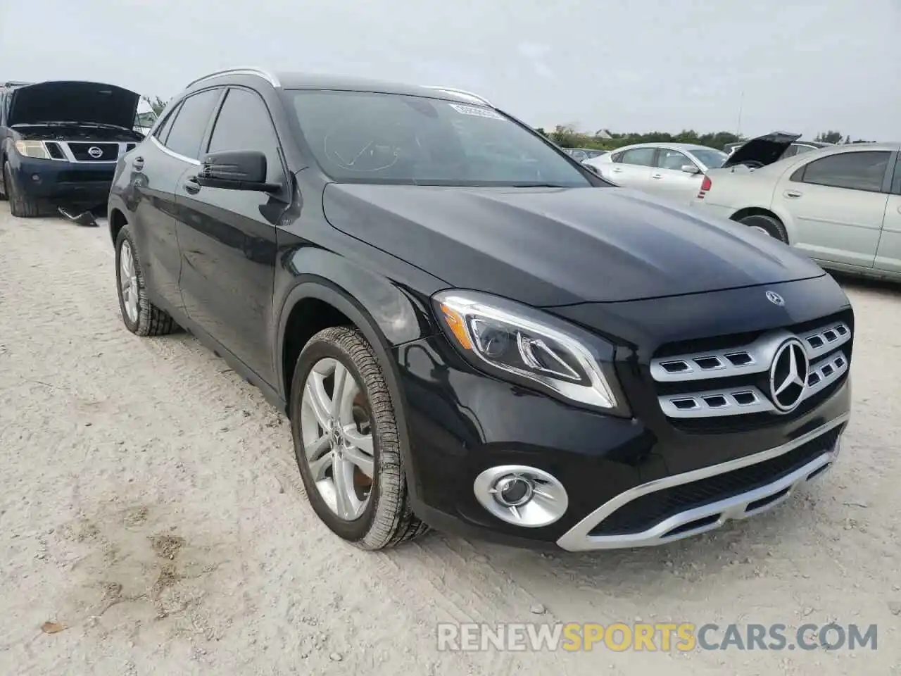 1 Photograph of a damaged car WDCTG4EB8KU000621 MERCEDES-BENZ GLA-CLASS 2019