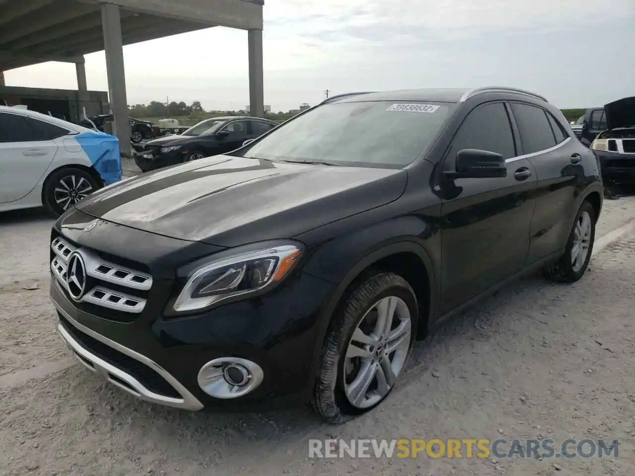 2 Photograph of a damaged car WDCTG4EB8KU000621 MERCEDES-BENZ GLA-CLASS 2019