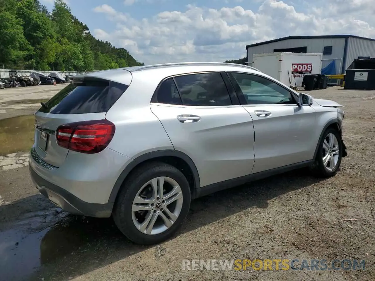 3 Photograph of a damaged car WDCTG4EB8KU002241 MERCEDES-BENZ GLA-CLASS 2019