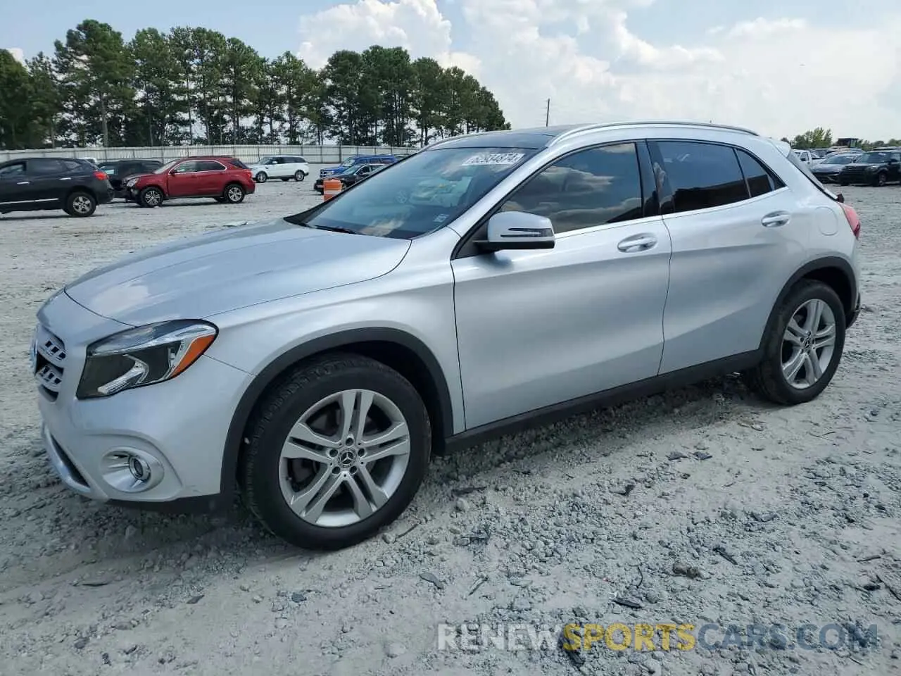 1 Photograph of a damaged car WDCTG4EB8KU015099 MERCEDES-BENZ GLA-CLASS 2019