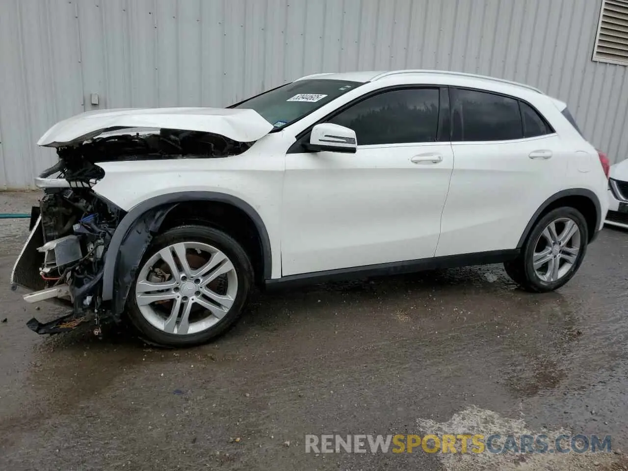 1 Photograph of a damaged car WDCTG4EB9KU000918 MERCEDES-BENZ GLA-CLASS 2019