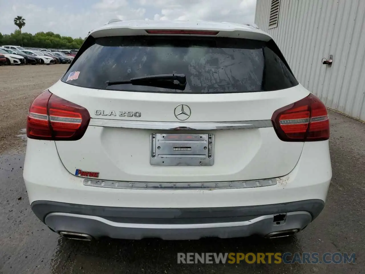 6 Photograph of a damaged car WDCTG4EB9KU000918 MERCEDES-BENZ GLA-CLASS 2019
